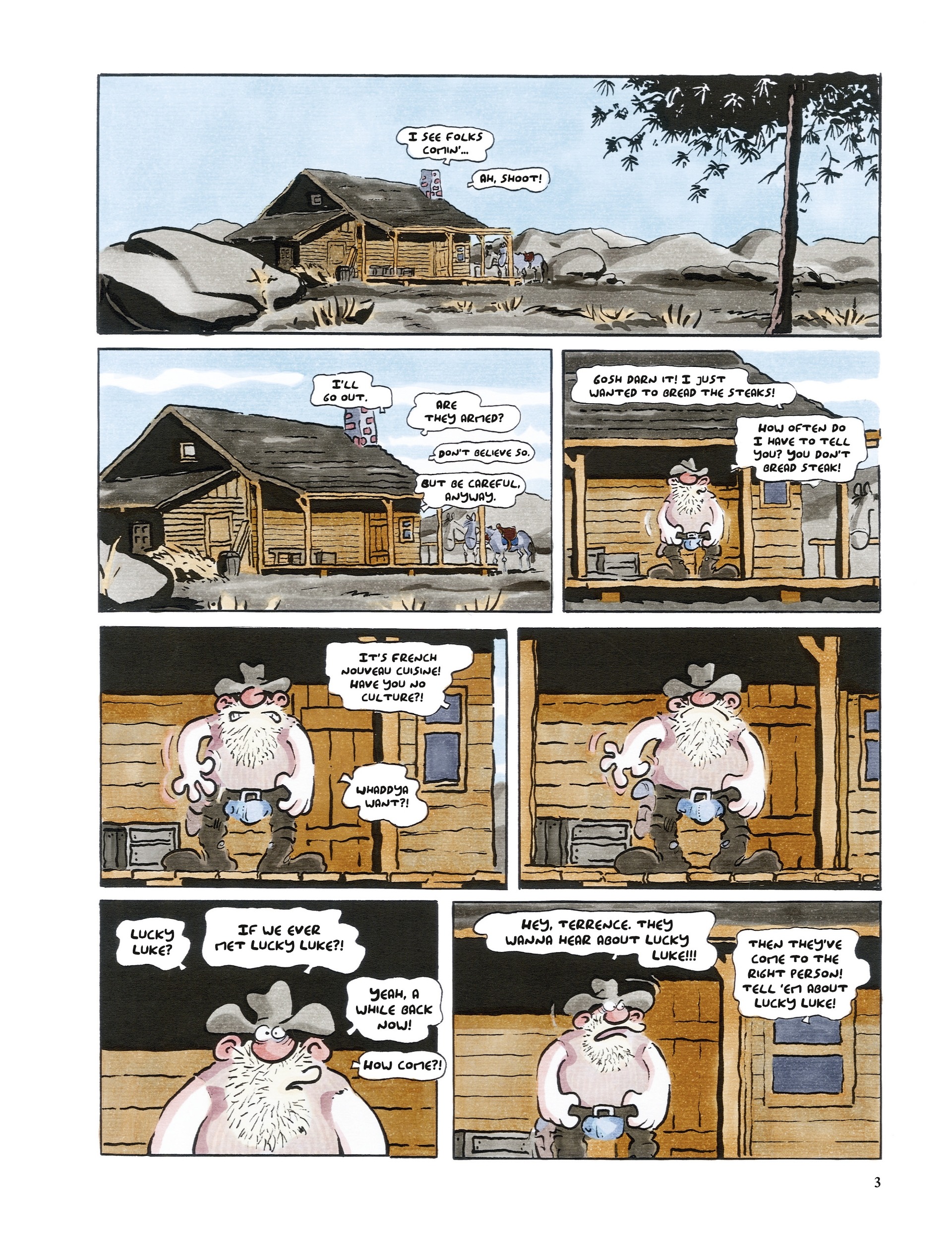 Lucky Luke: Swiss Bliss (2021-): Chapter 1 - Page 3
