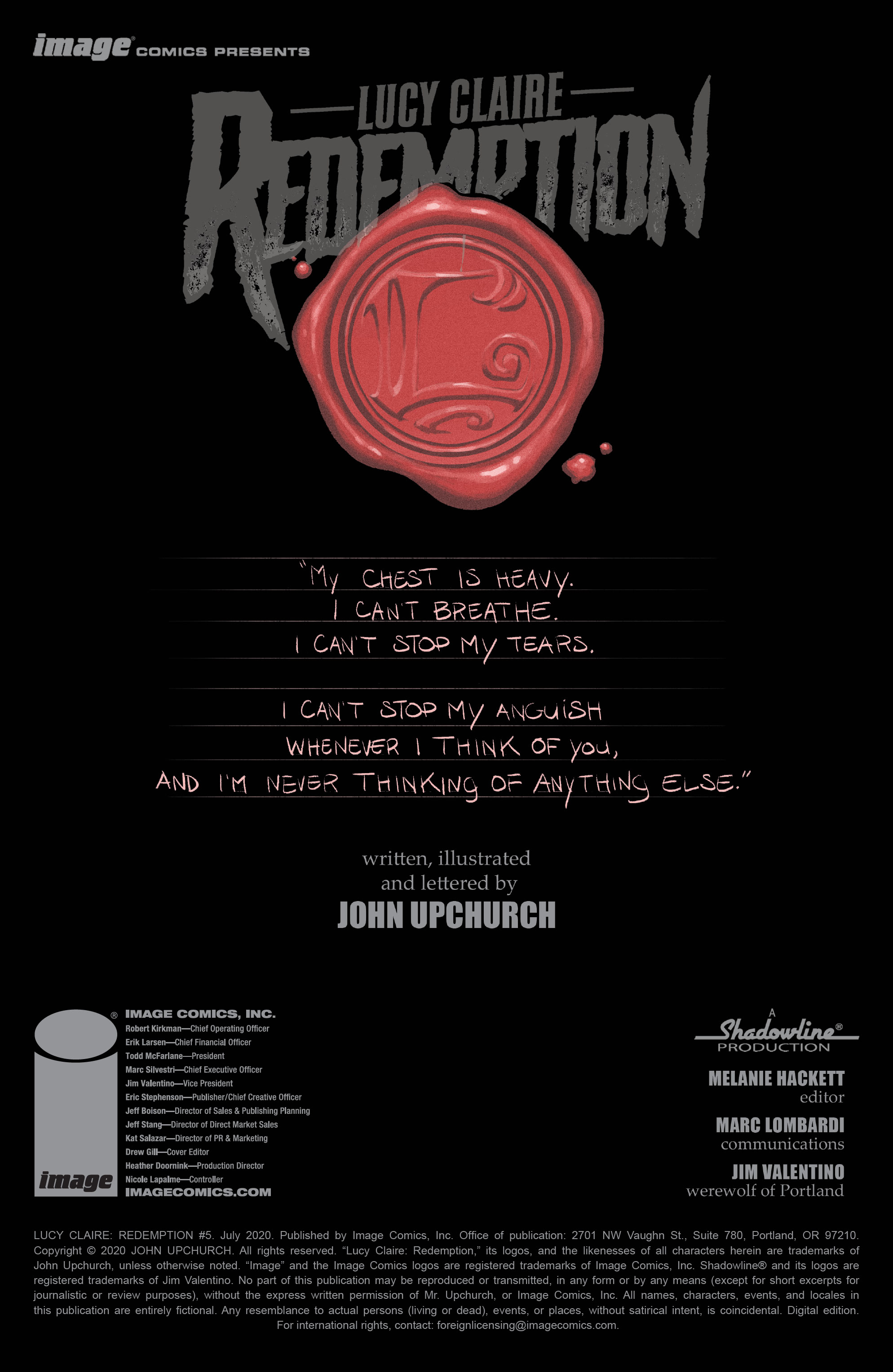 Lucy Claire: Redemption (2019-): Chapter 5 - Page 2