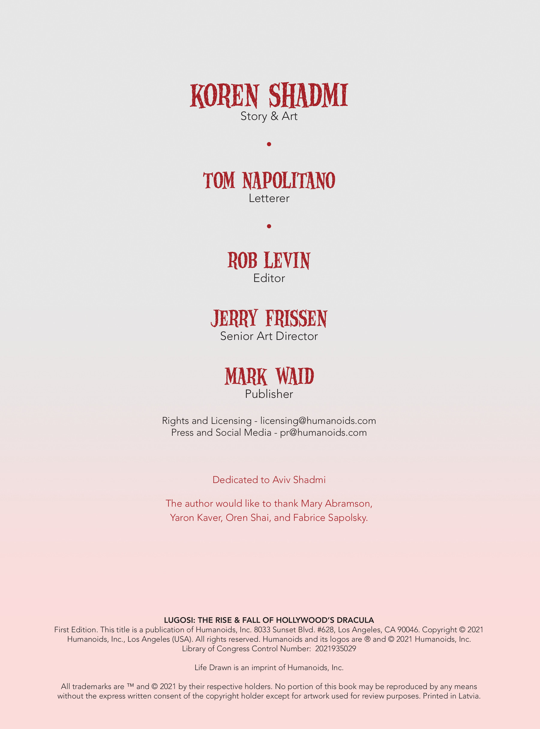 Lugosi: The Rise and Fall of Hollywood's Dracula (2021): Chapter 1 - Page 3
