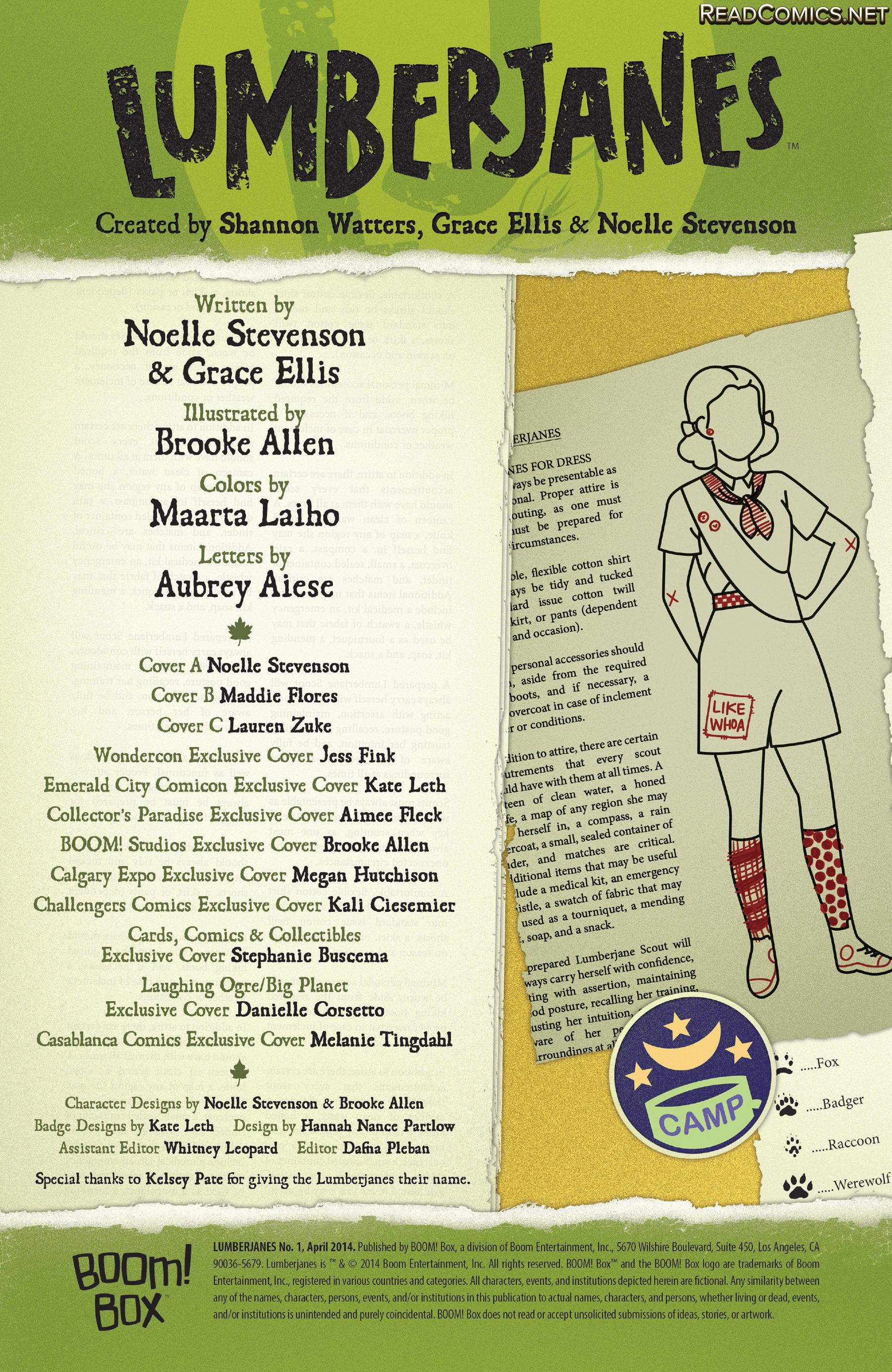 Lumberjanes (2014-): Chapter 1 - Page 4