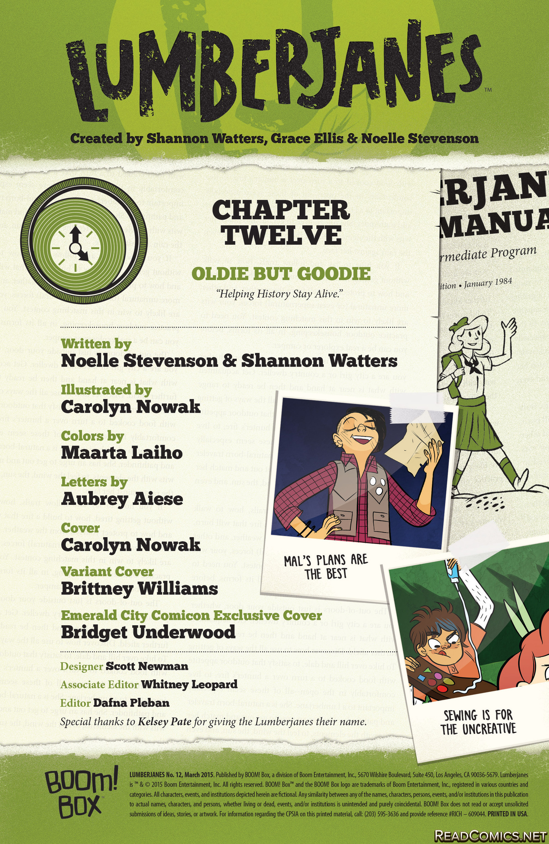 Lumberjanes (2014-): Chapter 12 - Page 2