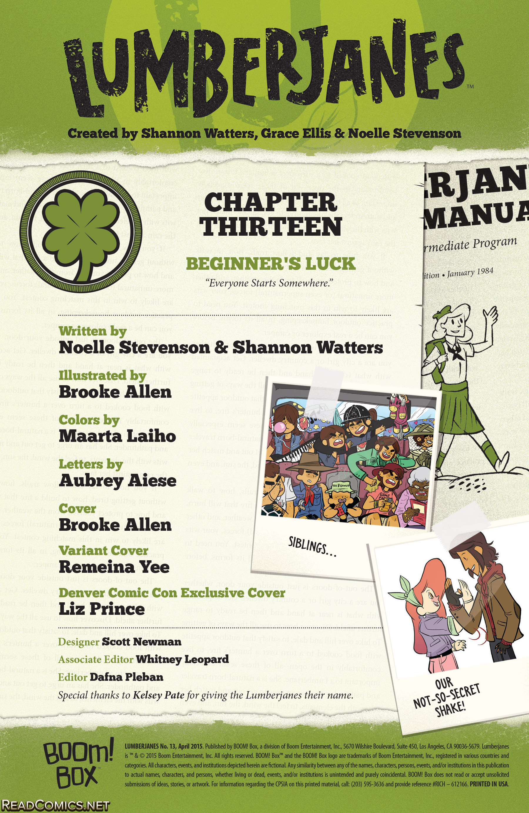 Lumberjanes (2014-): Chapter 13 - Page 2