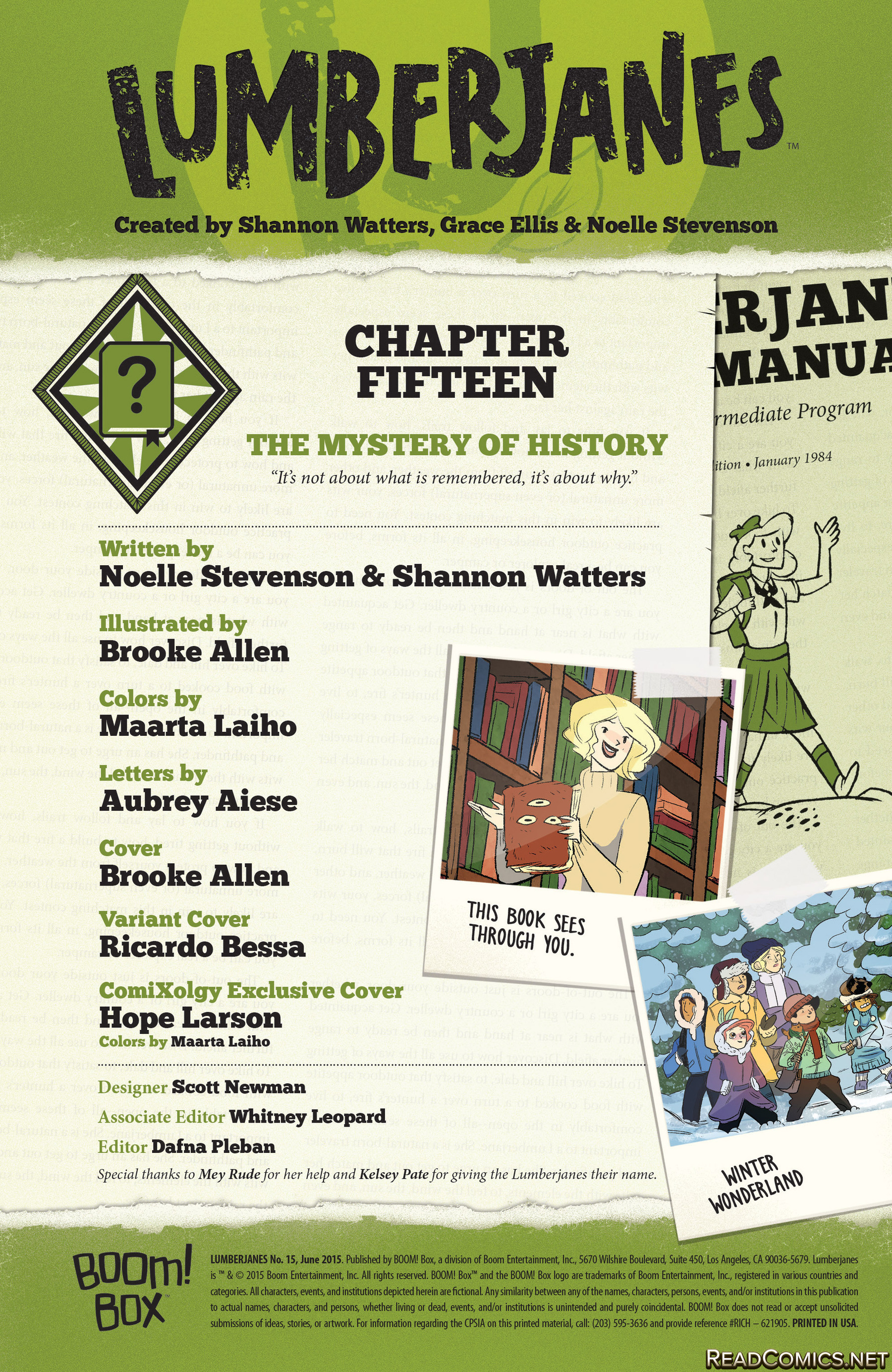 Lumberjanes (2014-): Chapter 15 - Page 3