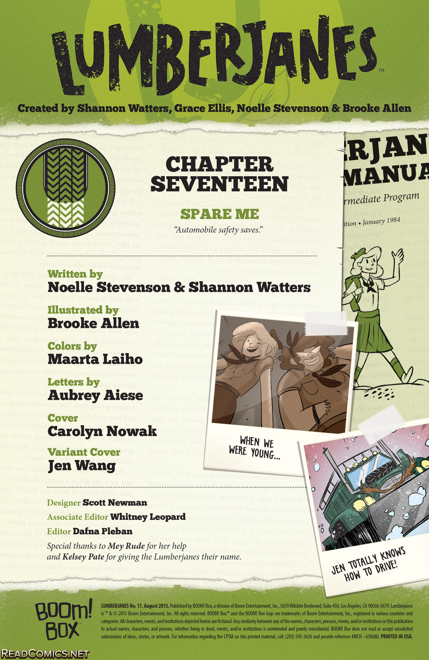 Lumberjanes (2014-): Chapter 17 - Page 2