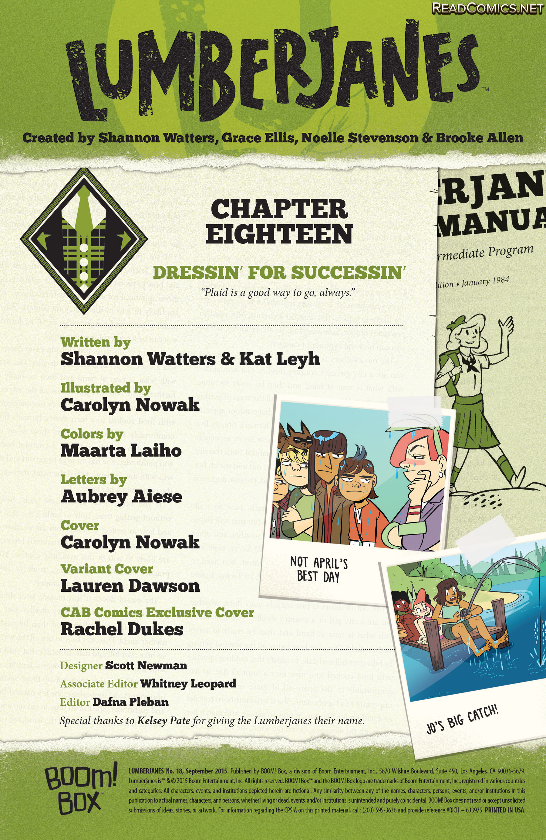 Lumberjanes (2014-): Chapter 18 - Page 2