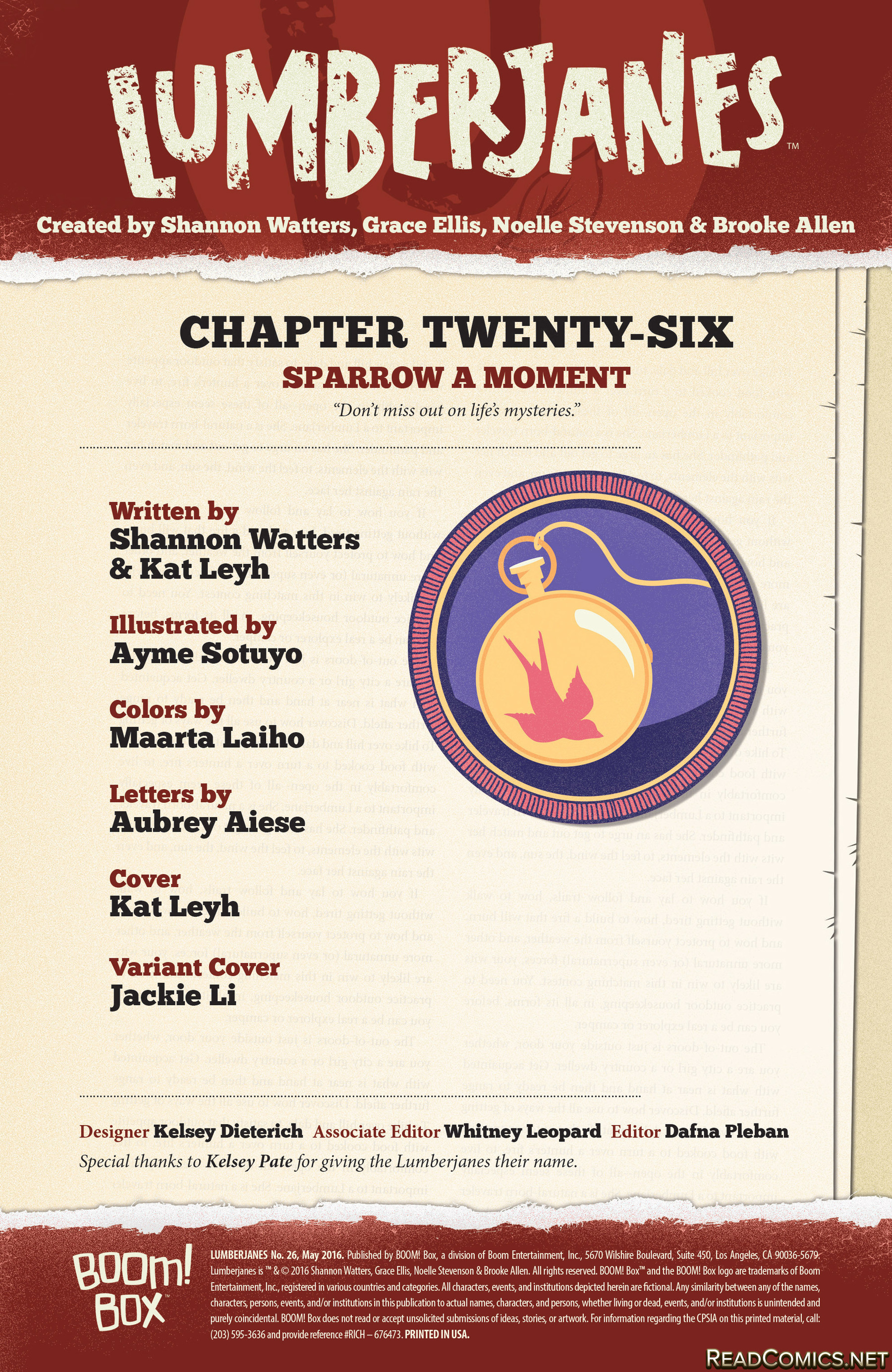 Lumberjanes (2014-): Chapter 26 - Page 2