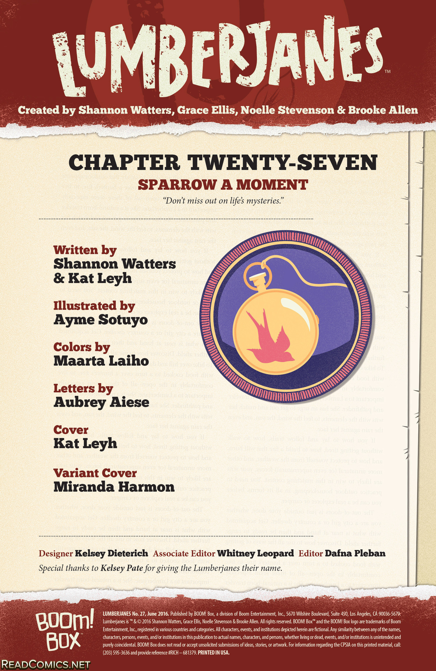 Lumberjanes (2014-): Chapter 27 - Page 2