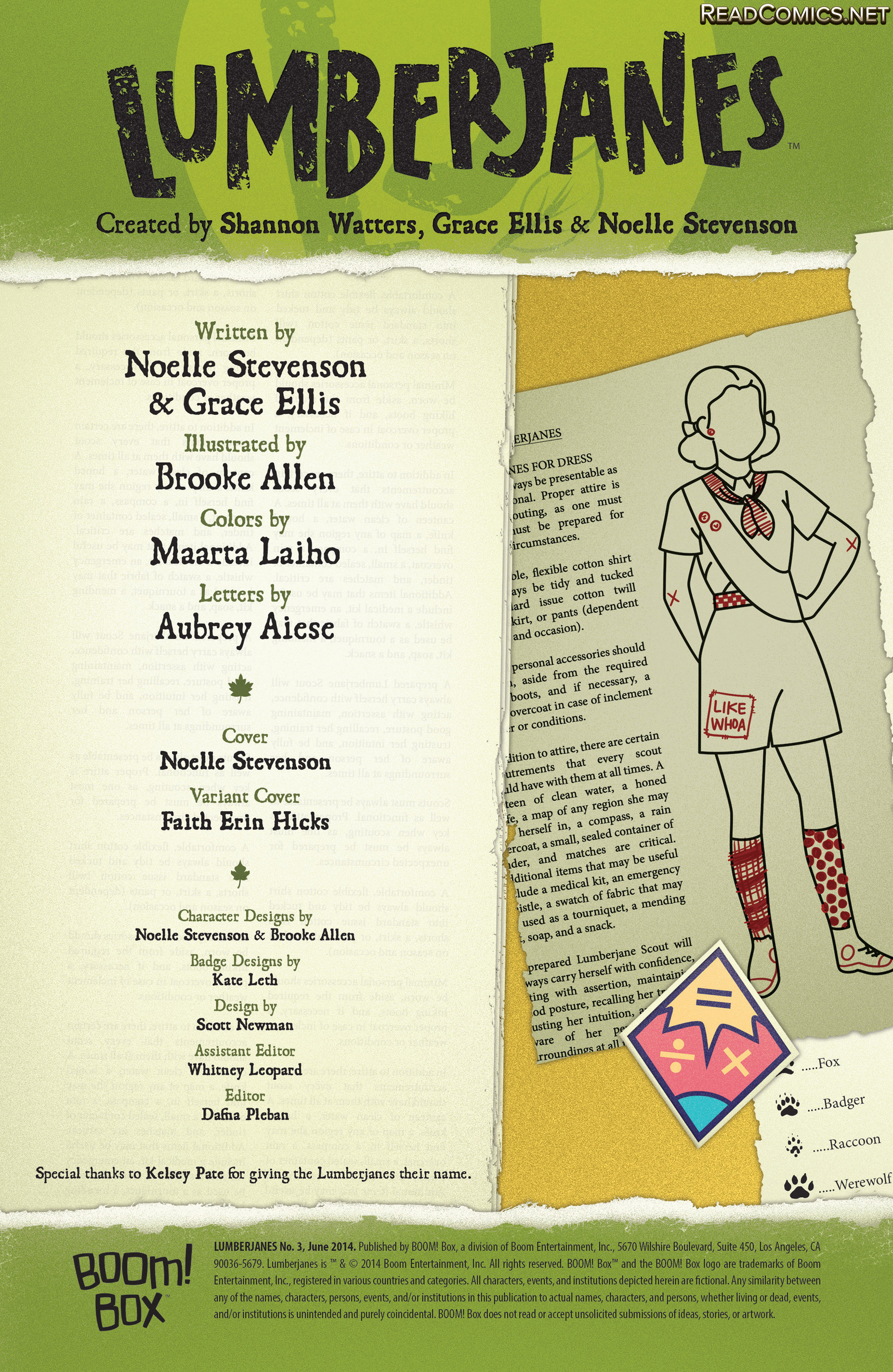 Lumberjanes (2014-): Chapter 3 - Page 2