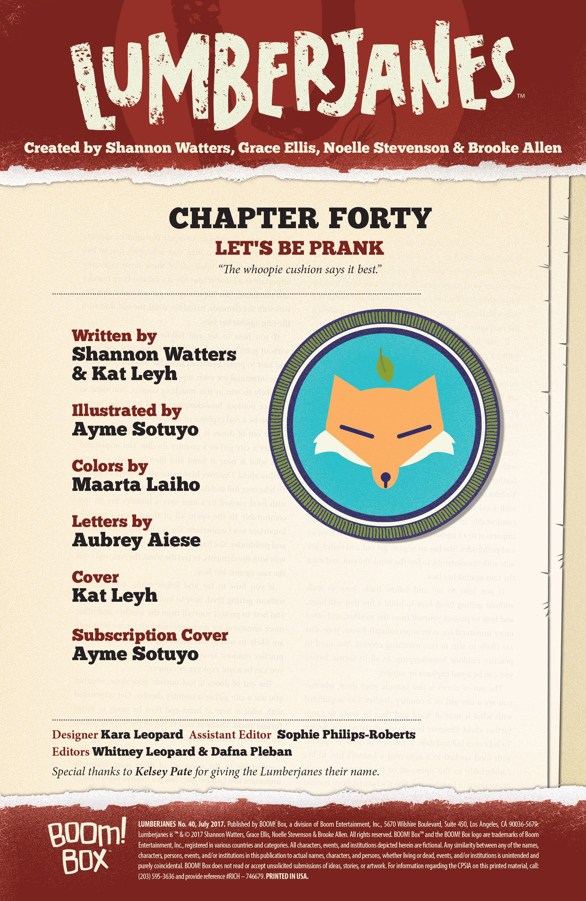 Lumberjanes (2014-): Chapter 40 - Page 2