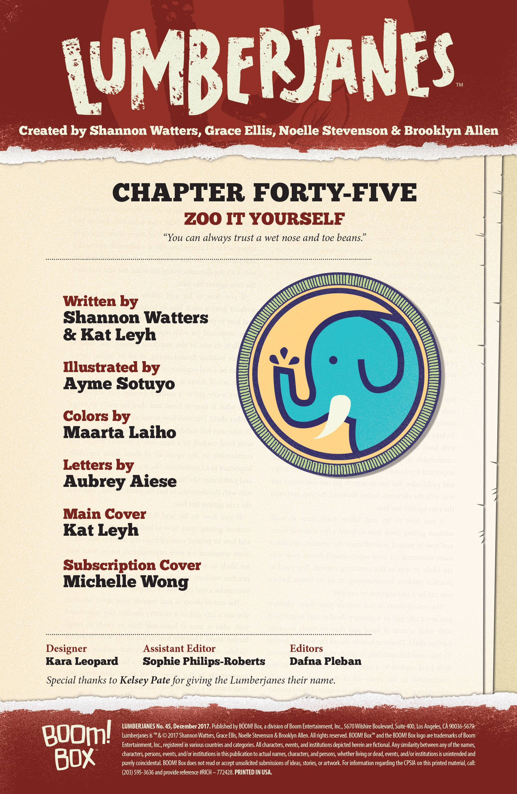 Lumberjanes (2014-): Chapter 45 - Page 2