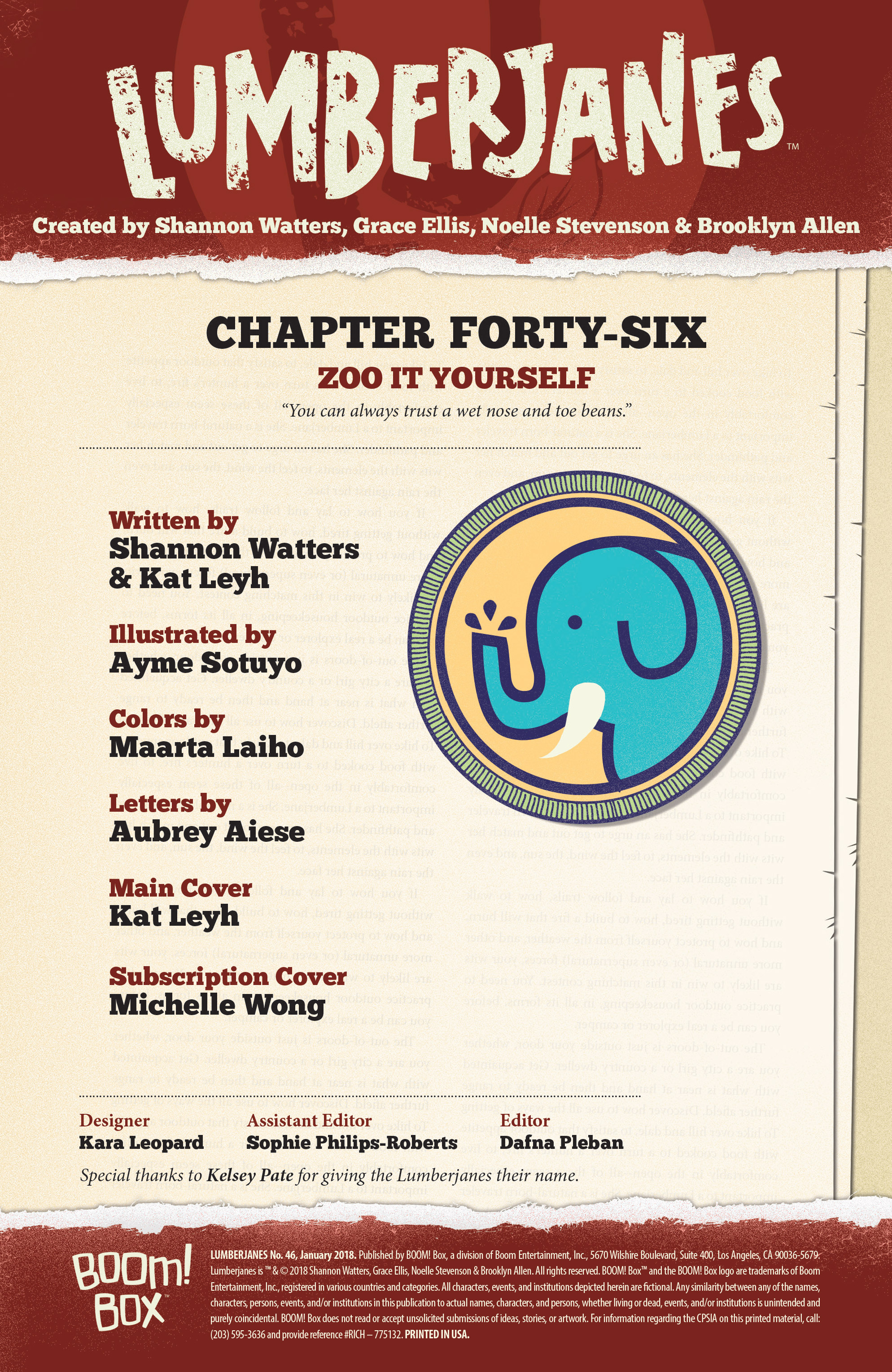 Lumberjanes (2014-): Chapter 46 - Page 2