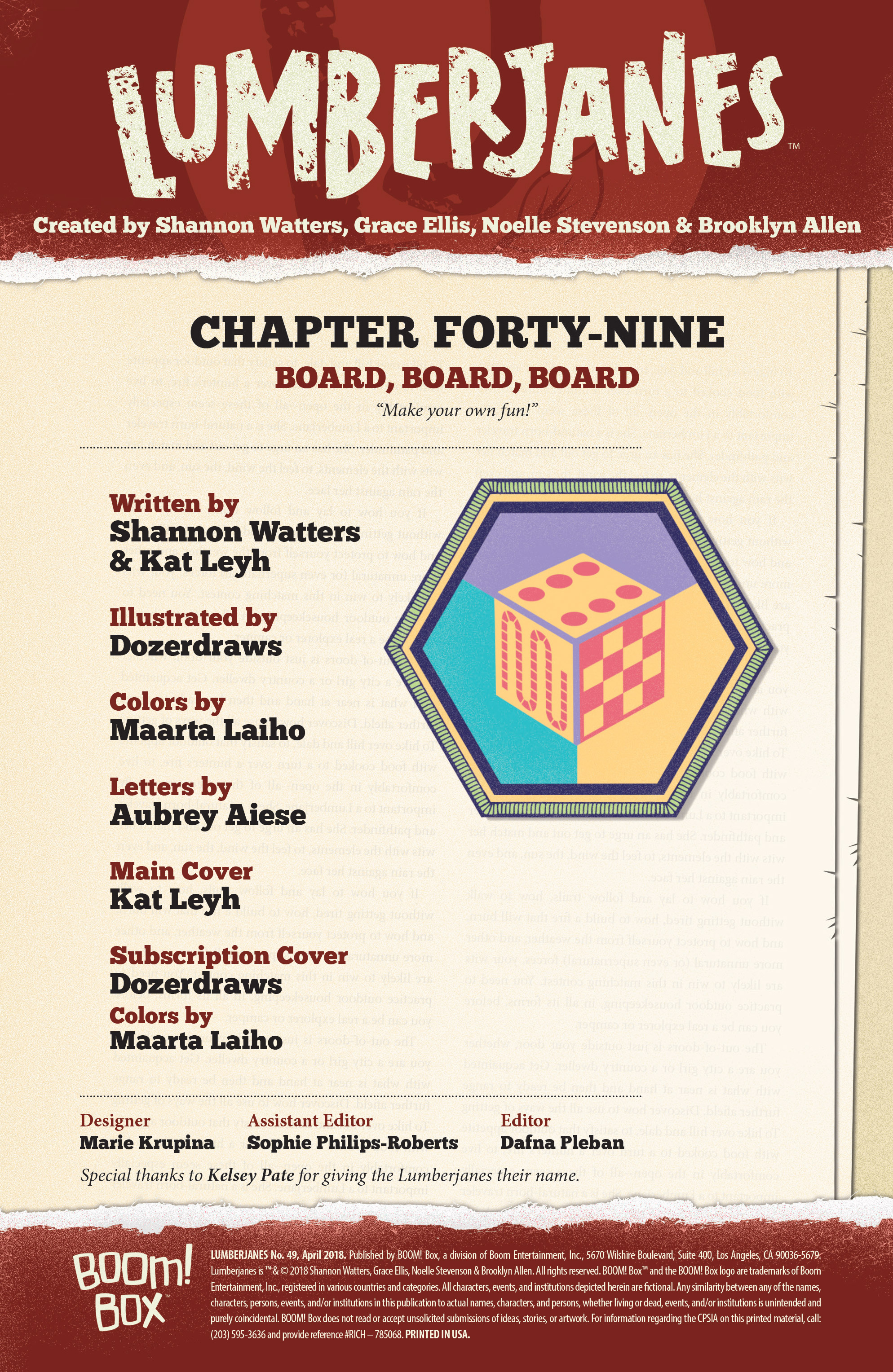 Lumberjanes (2014-): Chapter 49 - Page 2