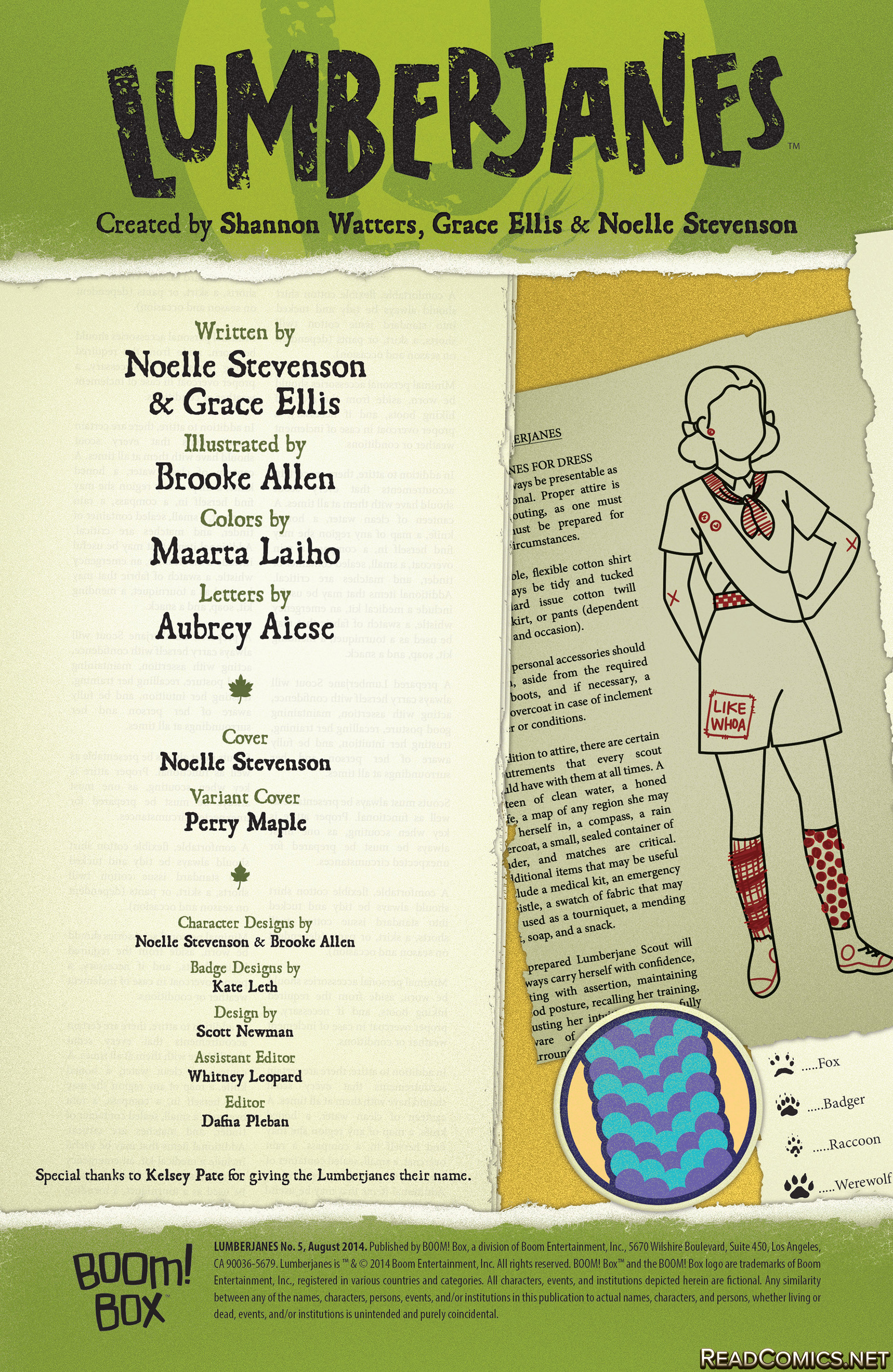 Lumberjanes (2014-): Chapter 5 - Page 2