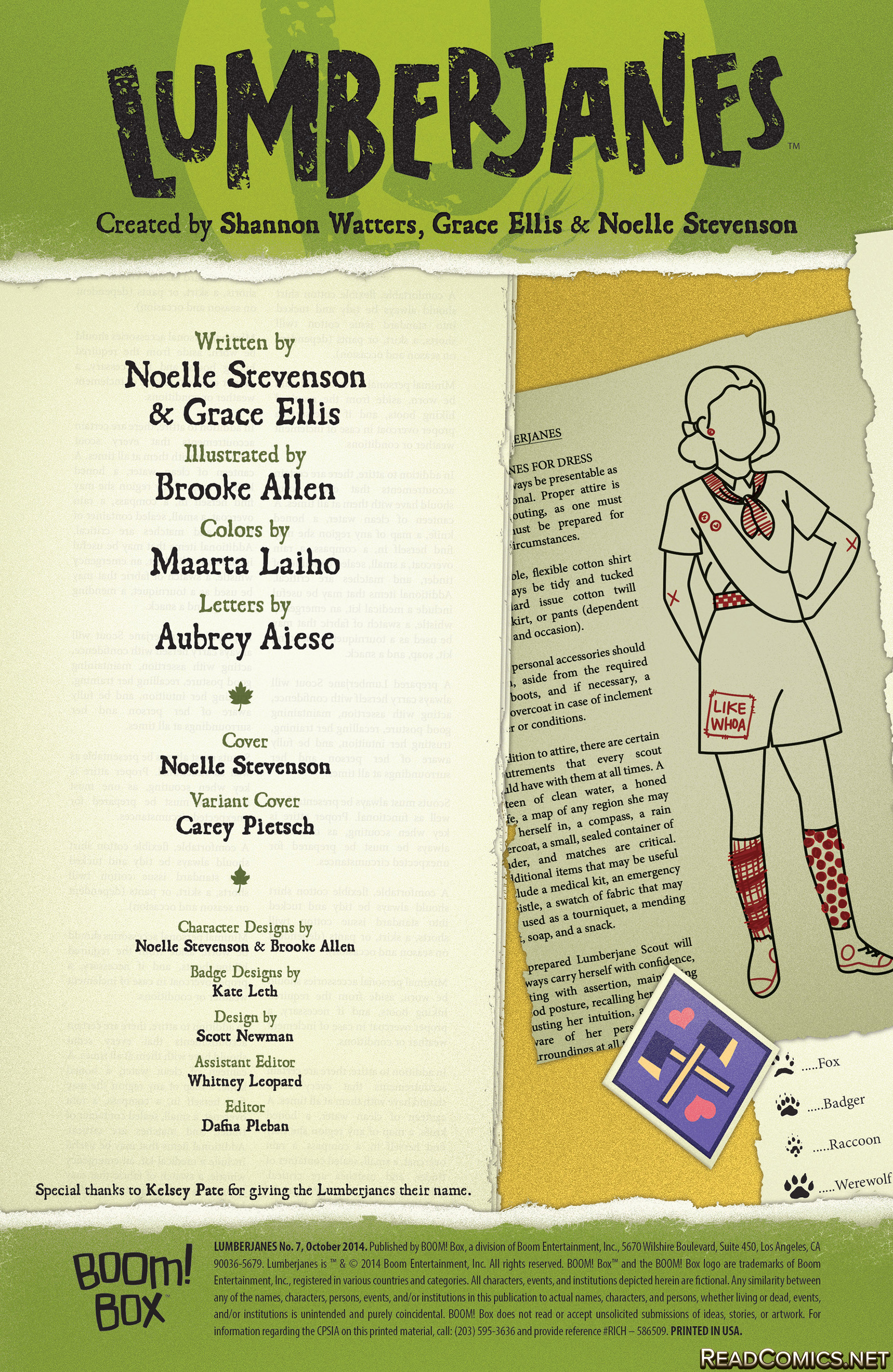 Lumberjanes (2014-): Chapter 7 - Page 2