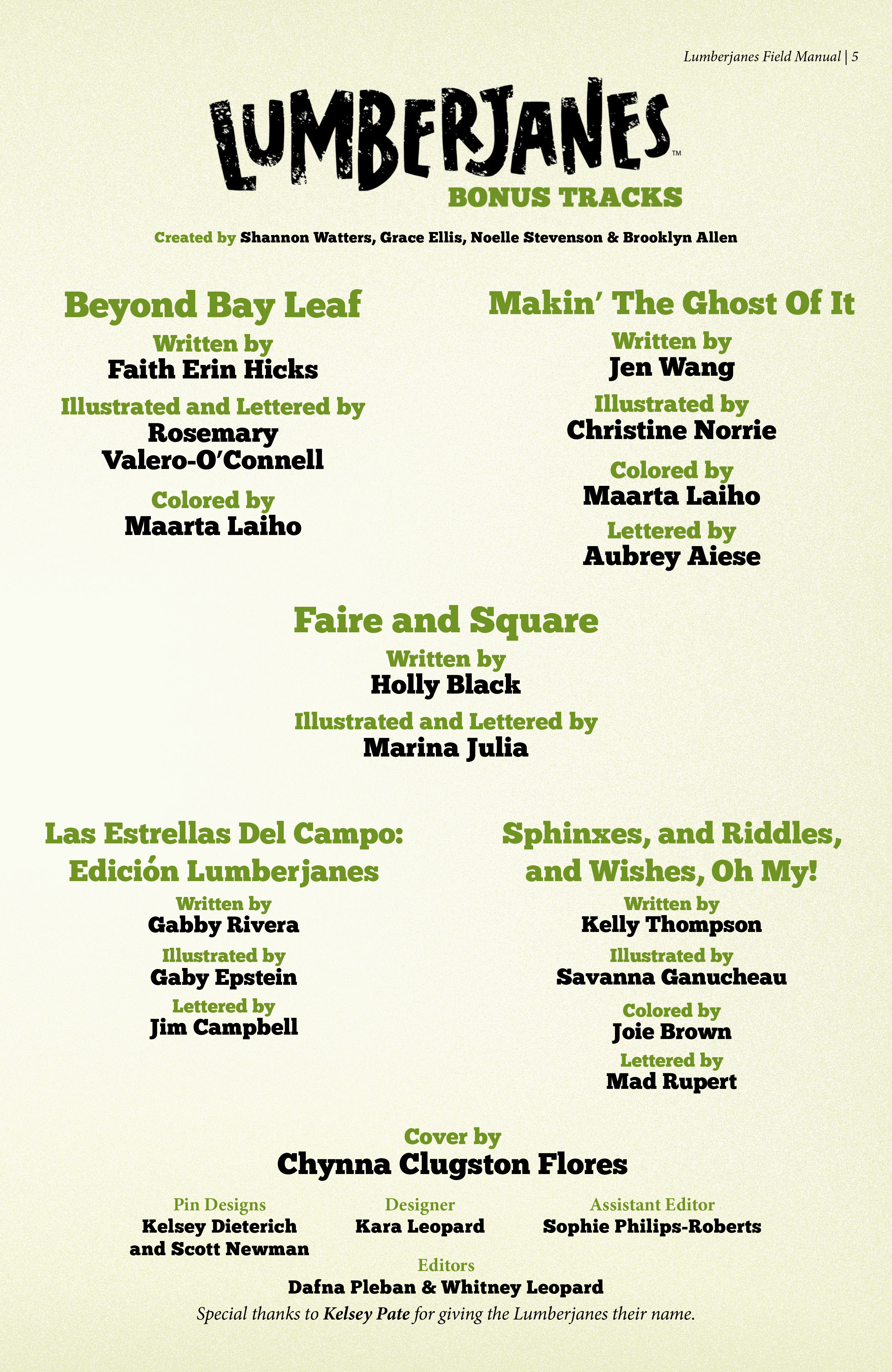 Lumberjanes: Bonus Tracks (2018): Chapter 1 - Page 7