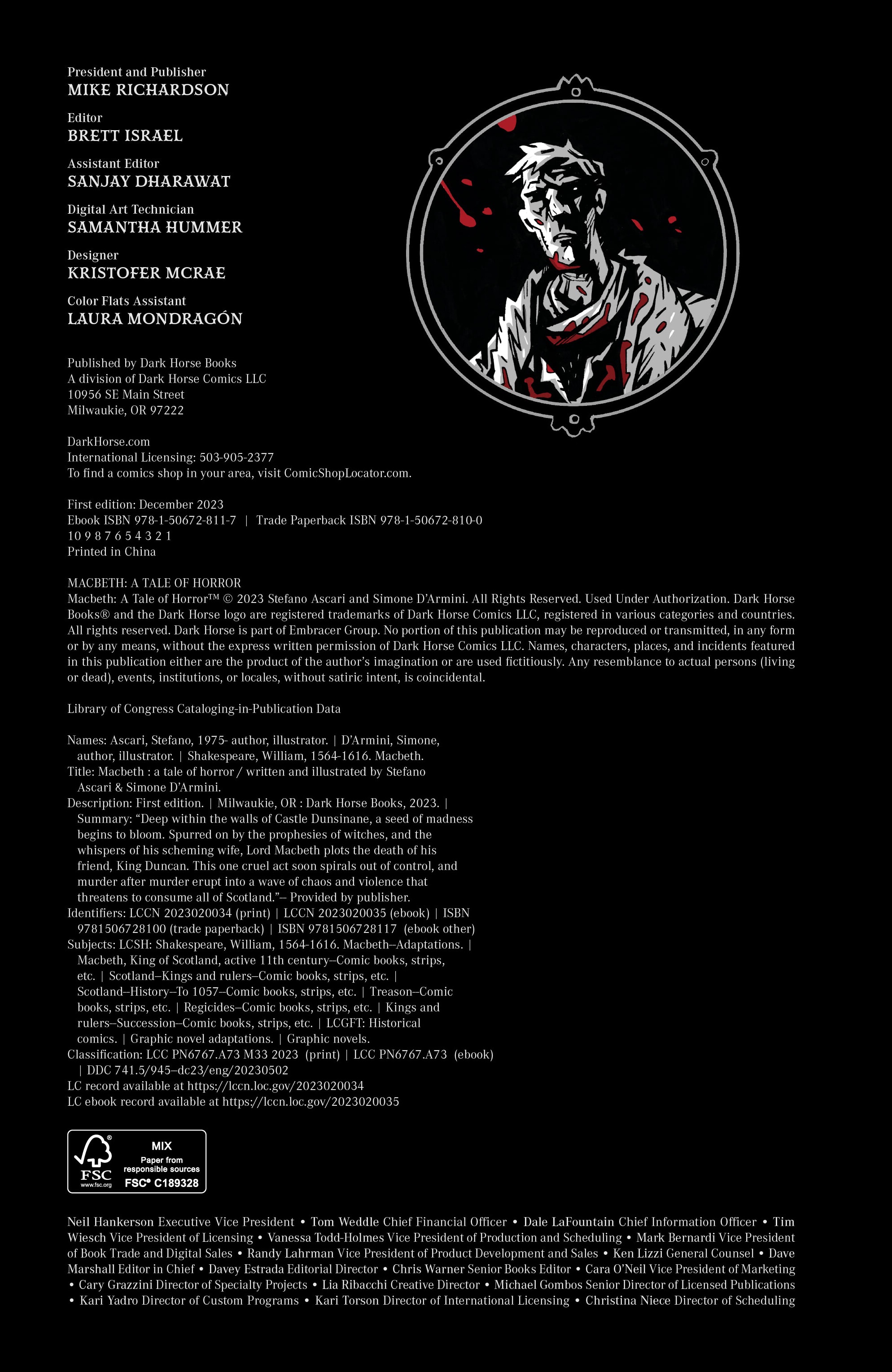 Macbeth: A Tale of Horror (2023): Chapter TP - Page 5