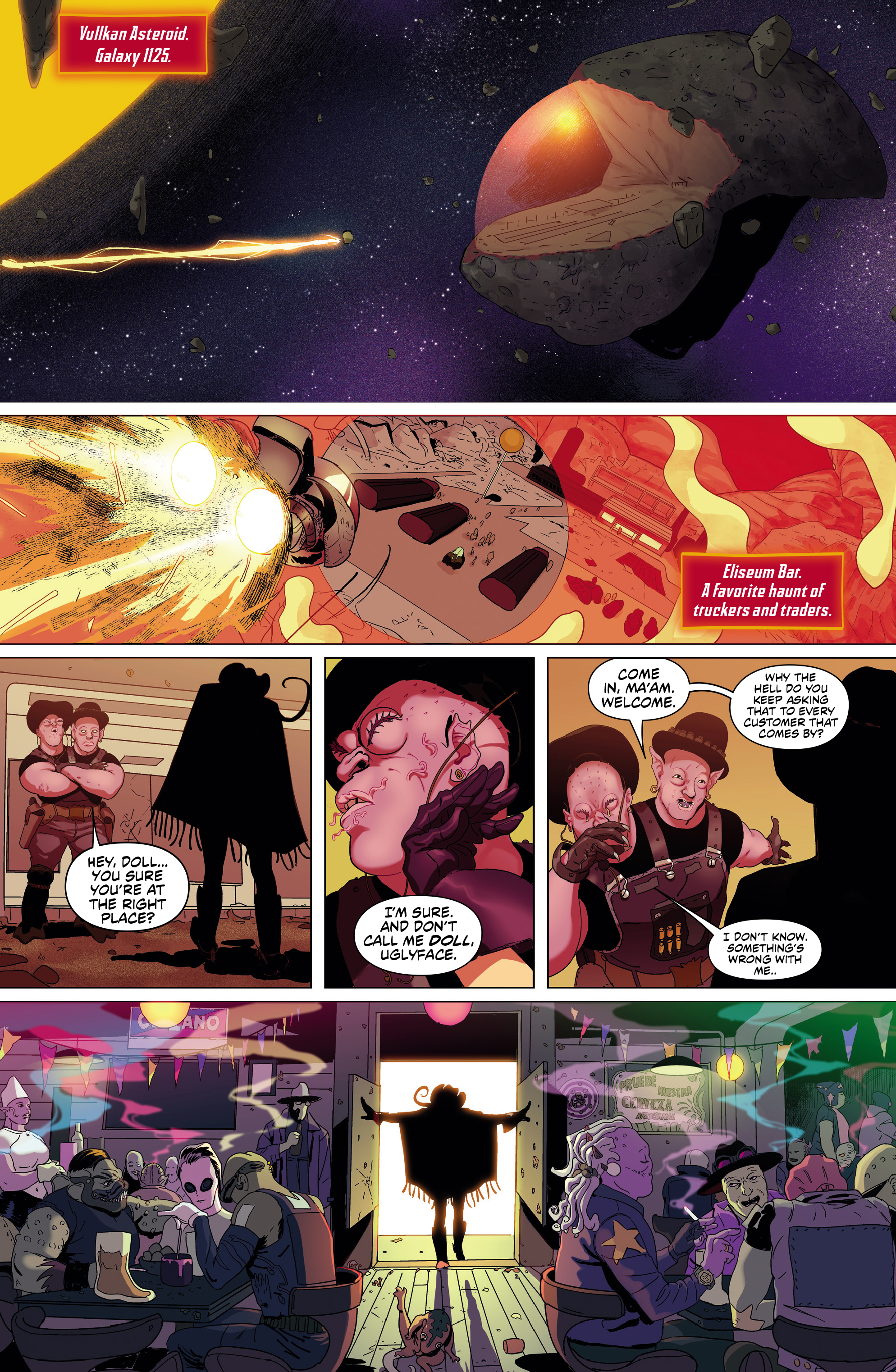 Machine Girl and the Space Hell Engels (2024-): Chapter 1 - Page 4