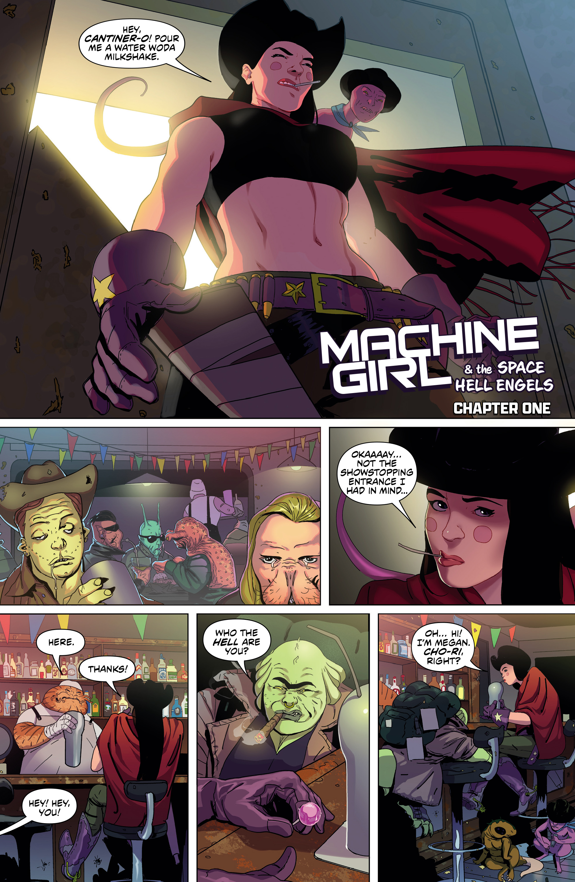 Machine Girl and the Space Hell Engels (2024-): Chapter 1 - Page 5