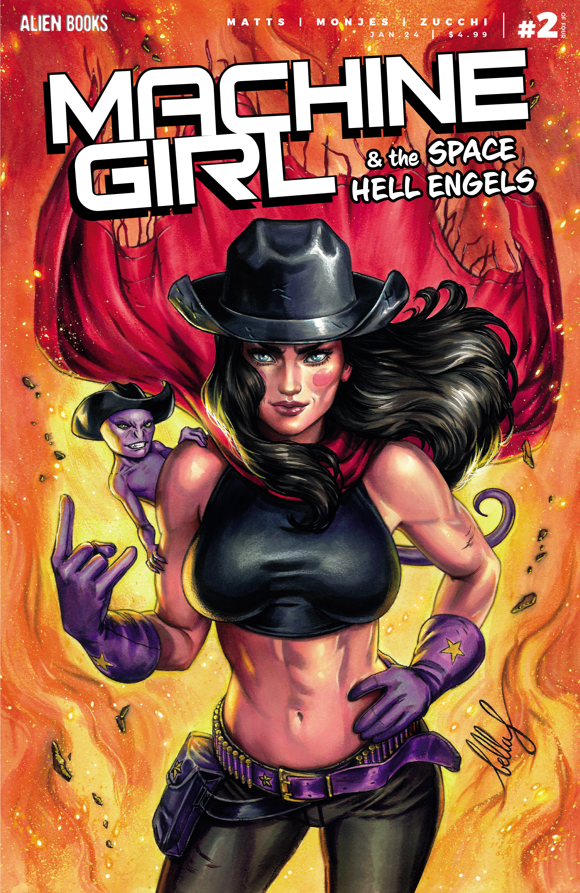 Machine Girl and the Space Hell Engels (2024-): Chapter 2 - Page 1