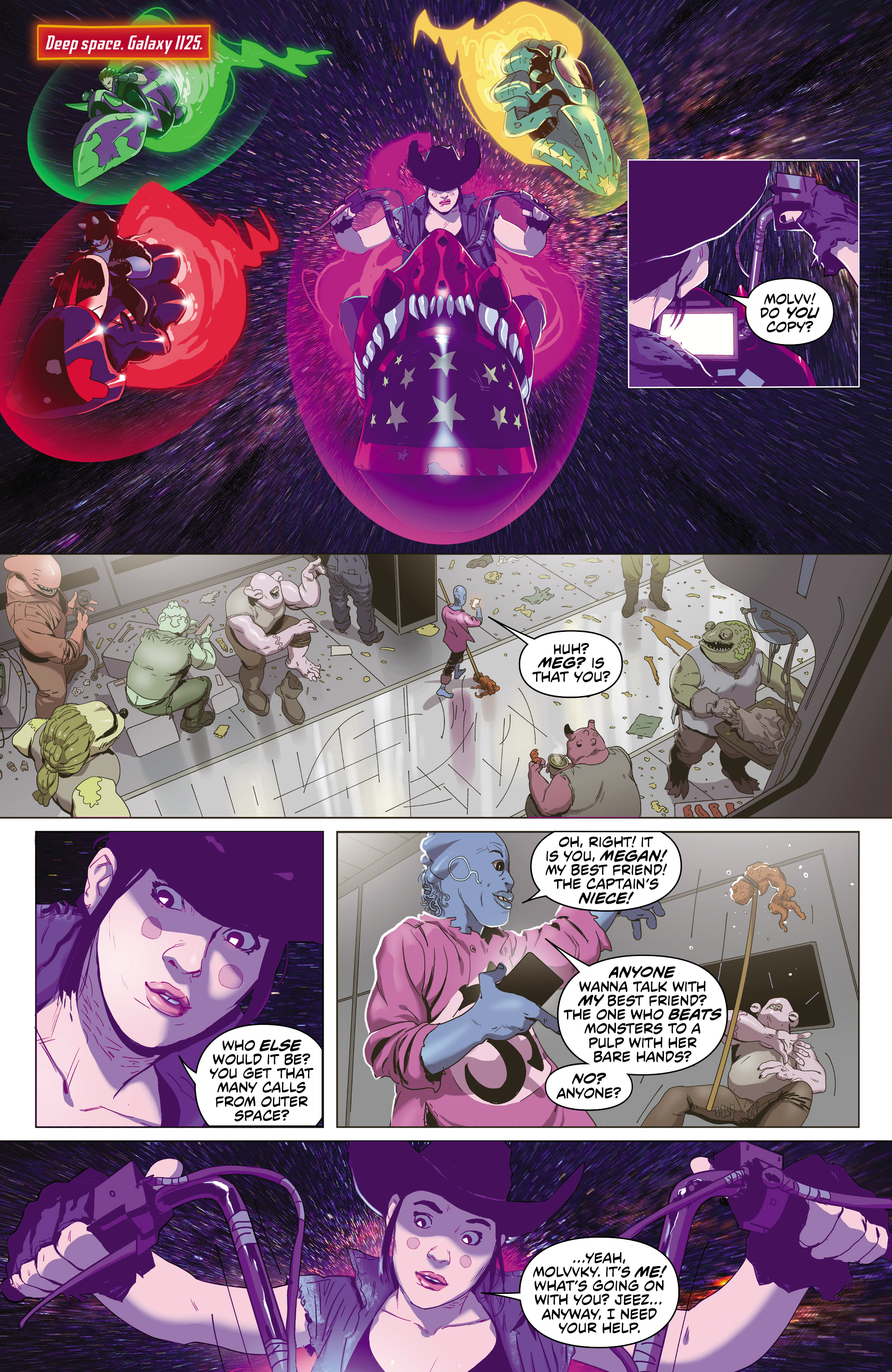 Machine Girl and the Space Hell Engels (2024-): Chapter 3 - Page 3