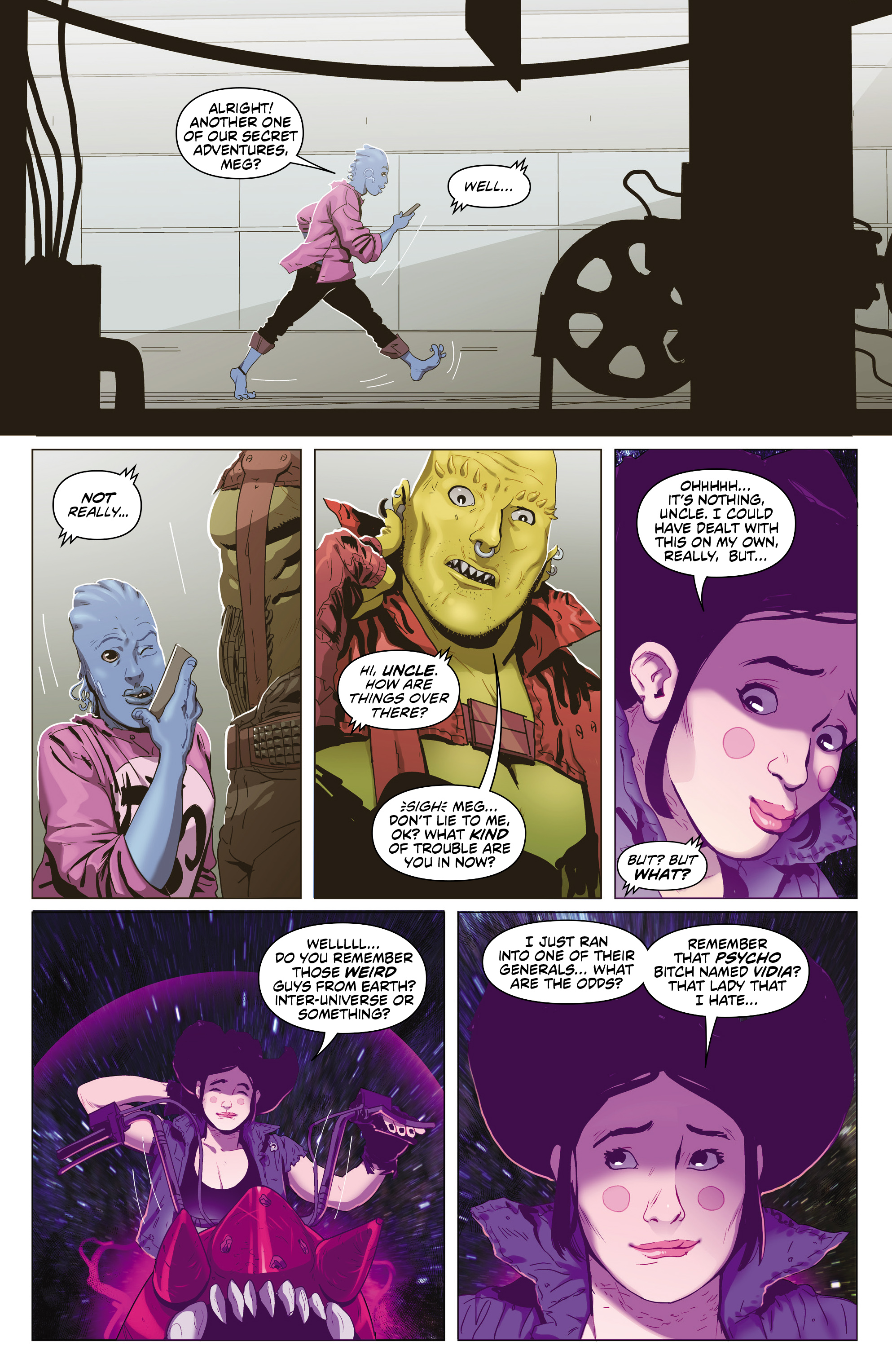 Machine Girl and the Space Hell Engels (2024-): Chapter 3 - Page 4