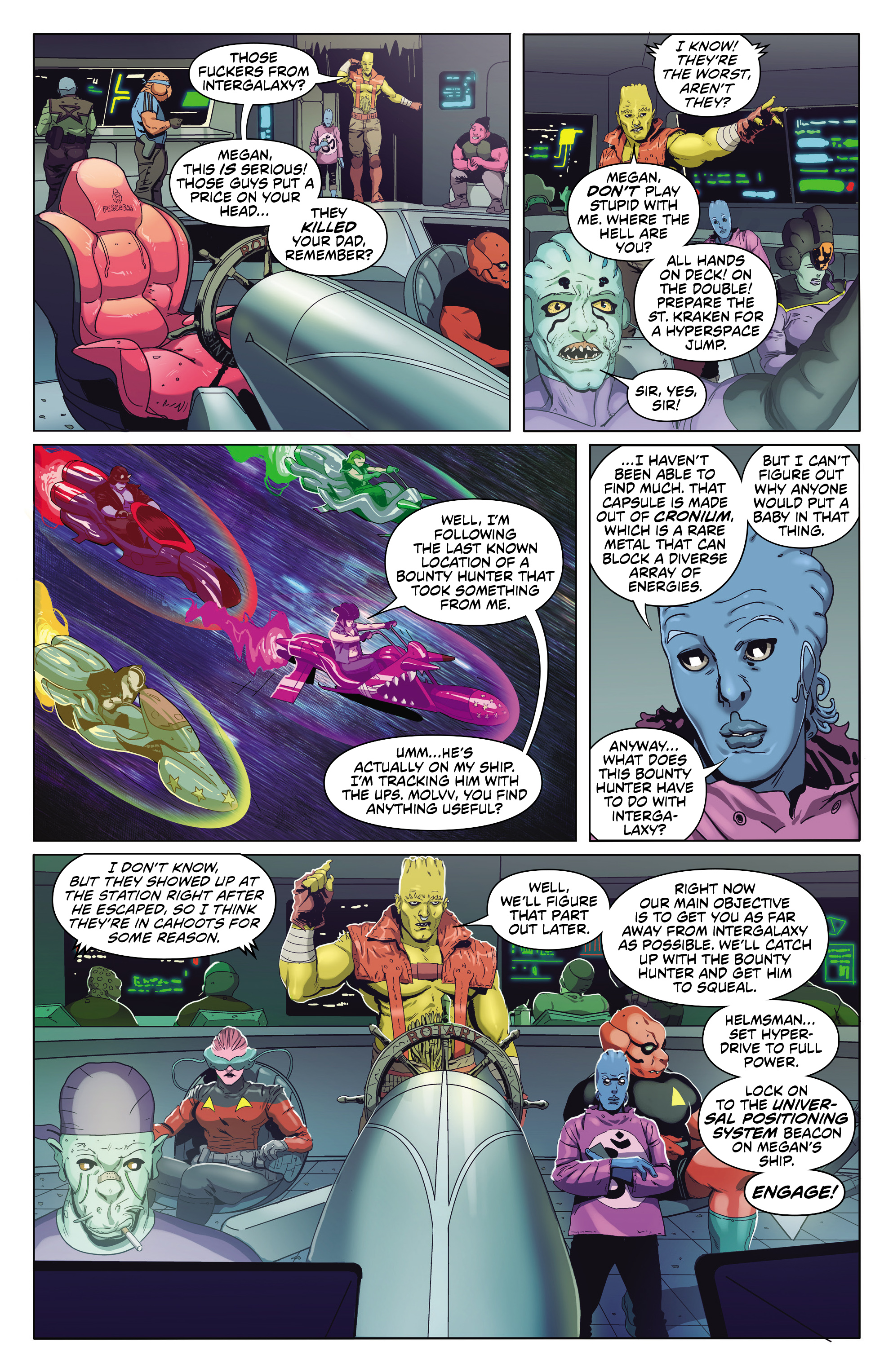 Machine Girl and the Space Hell Engels (2024-): Chapter 3 - Page 5