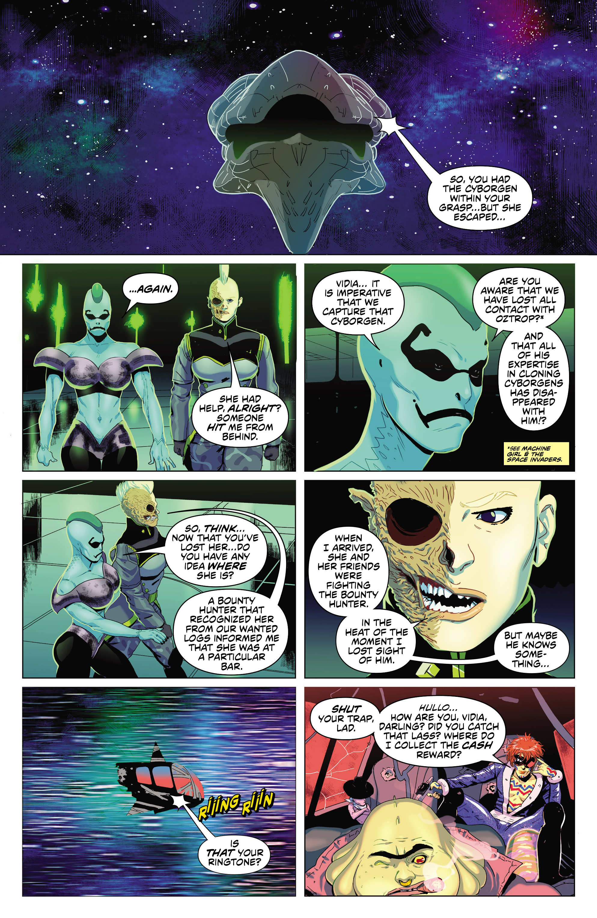 Machine Girl and the Space Hell Engels (2024-): Chapter 3 - Page 6