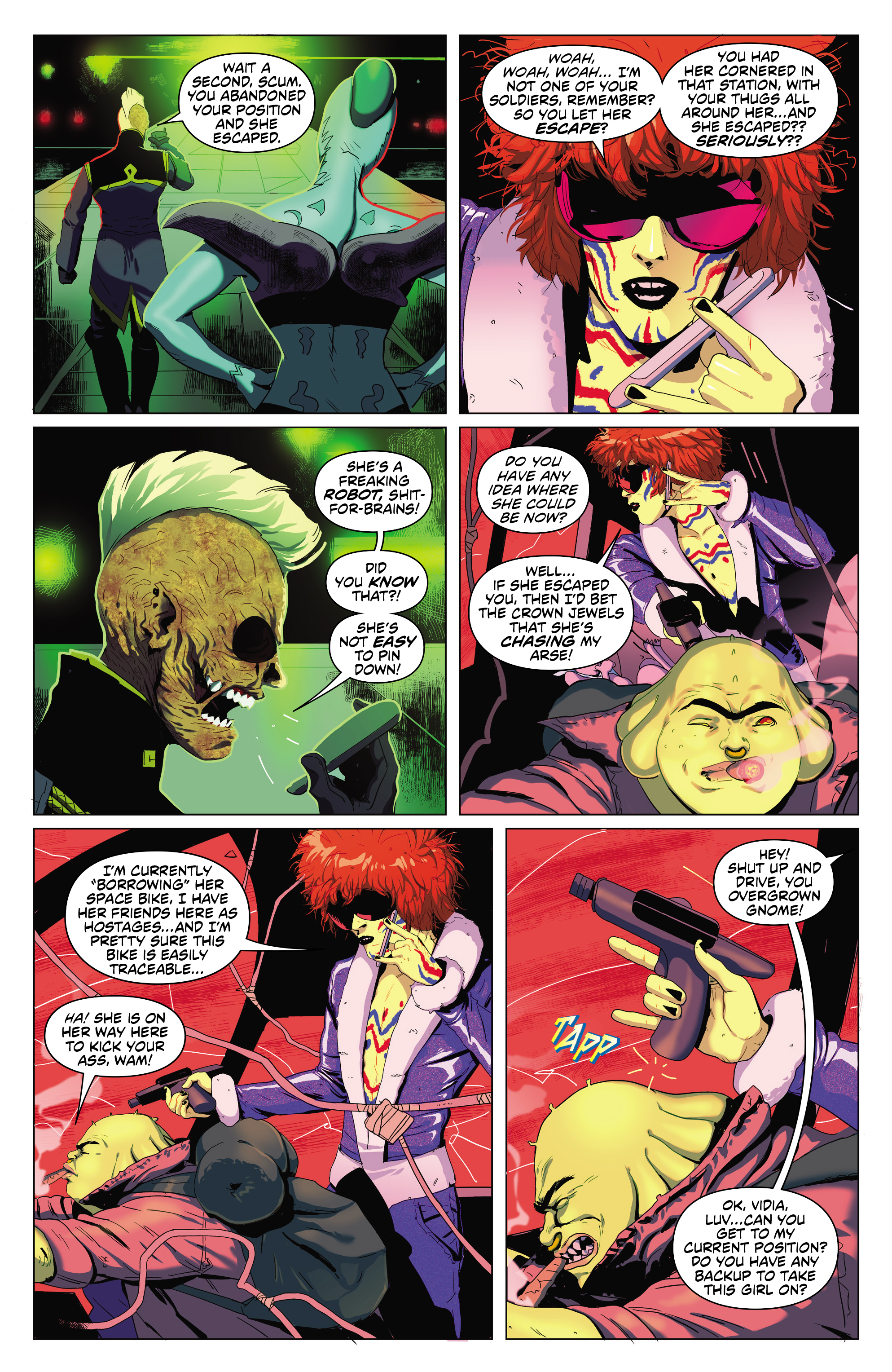Machine Girl and the Space Hell Engels (2024-): Chapter 3 - Page 7