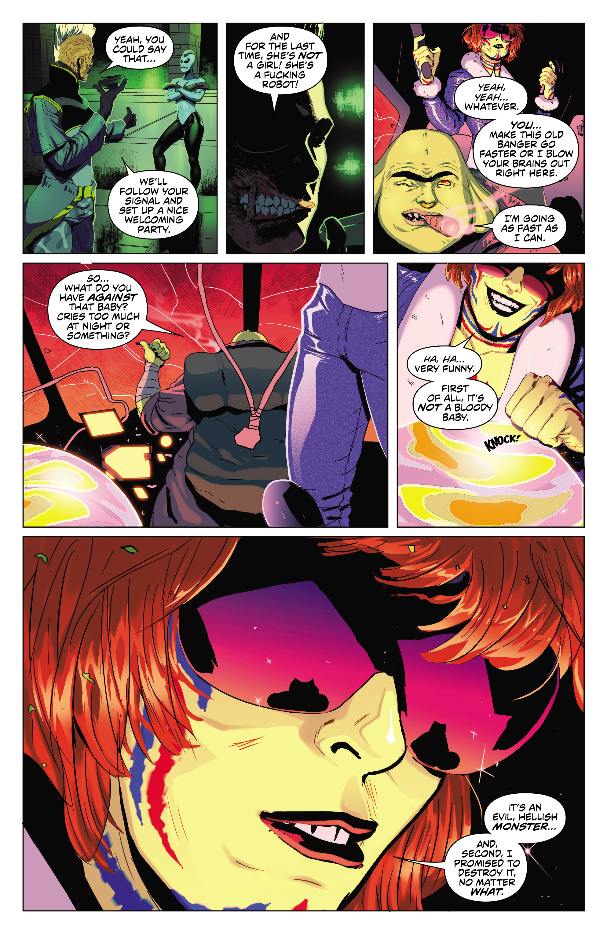 Machine Girl and the Space Hell Engels (2024-): Chapter 3 - Page 8