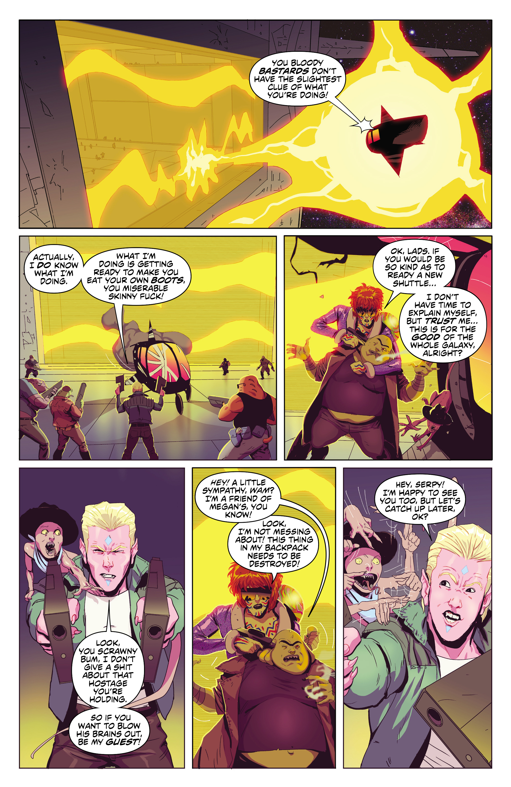 Machine Girl and the Space Hell Engels (2024-): Chapter 3 - Page 11