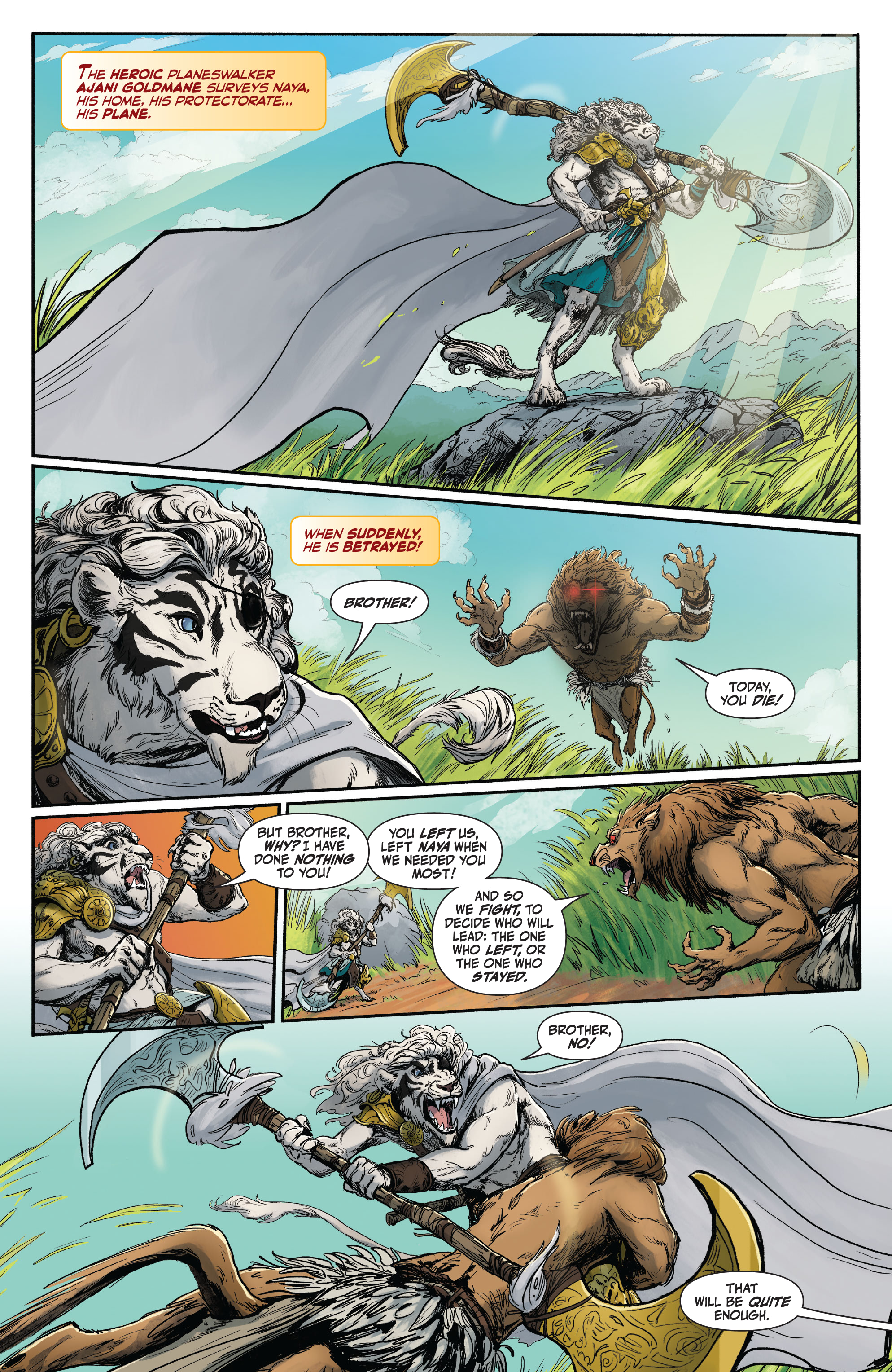 Magic: Ajani Goldmane (2022-): Chapter 1 - Page 3