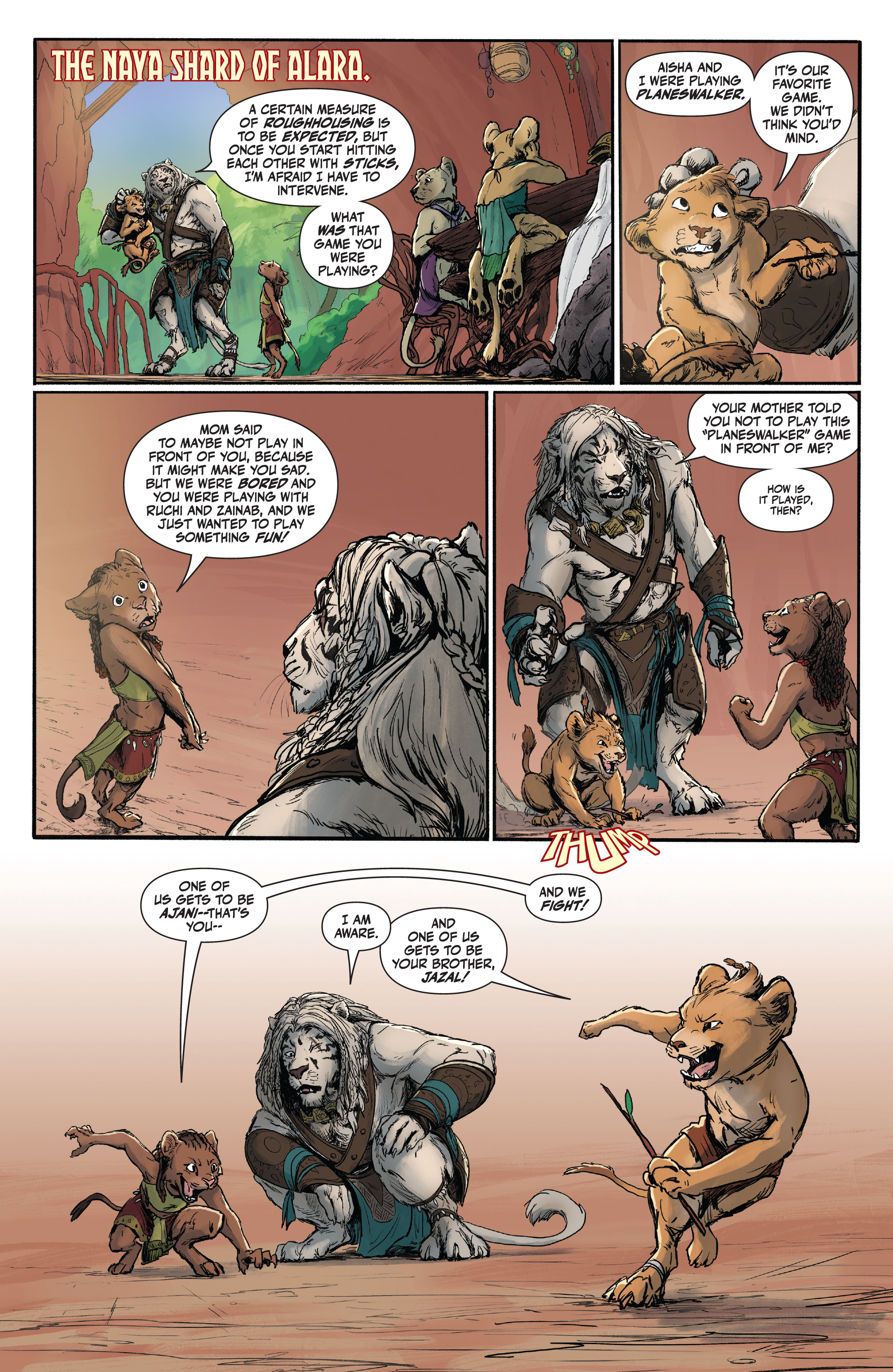 Magic: Ajani Goldmane (2022-): Chapter 1 - Page 4