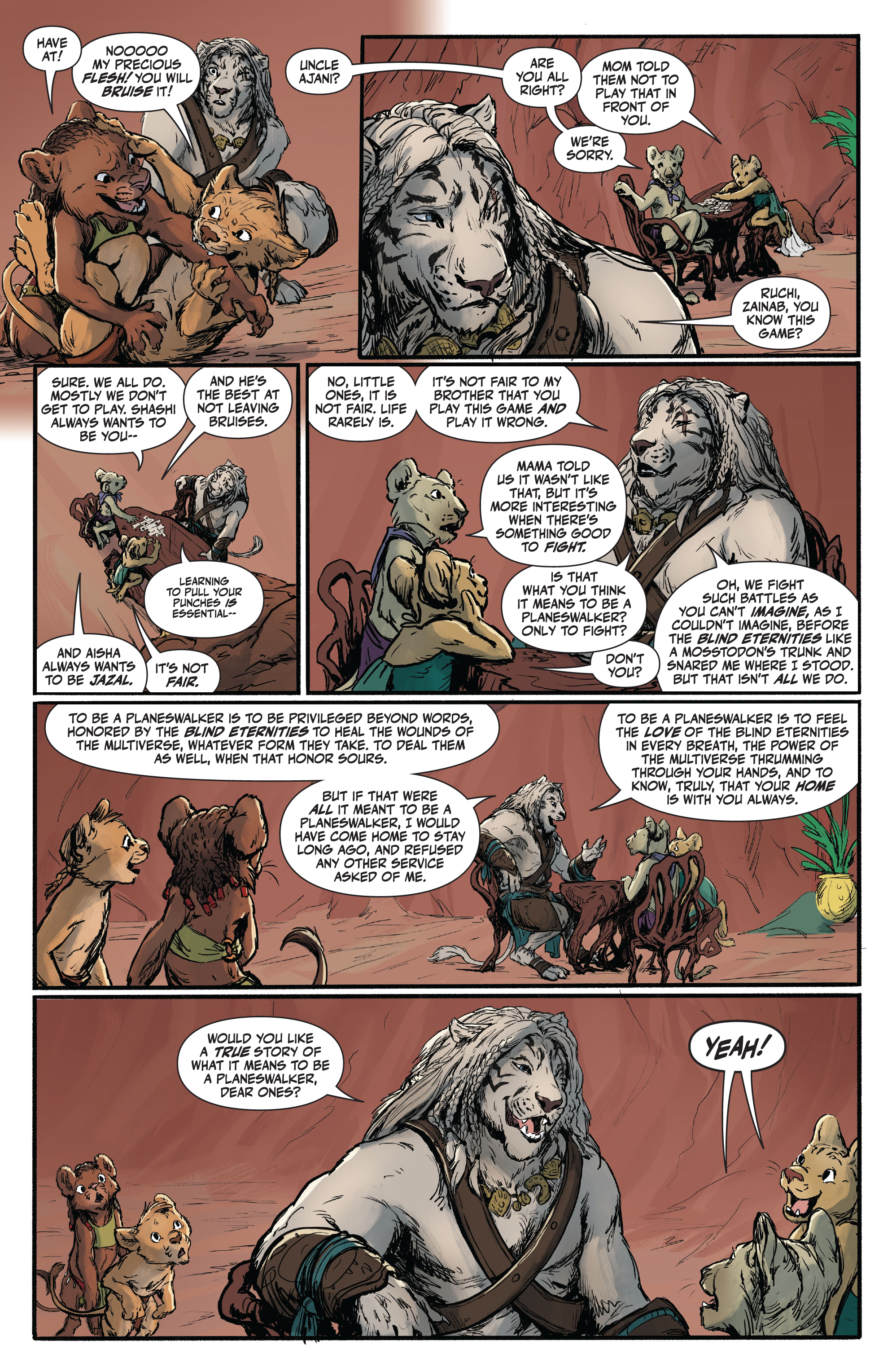 Magic: Ajani Goldmane (2022-): Chapter 1 - Page 5