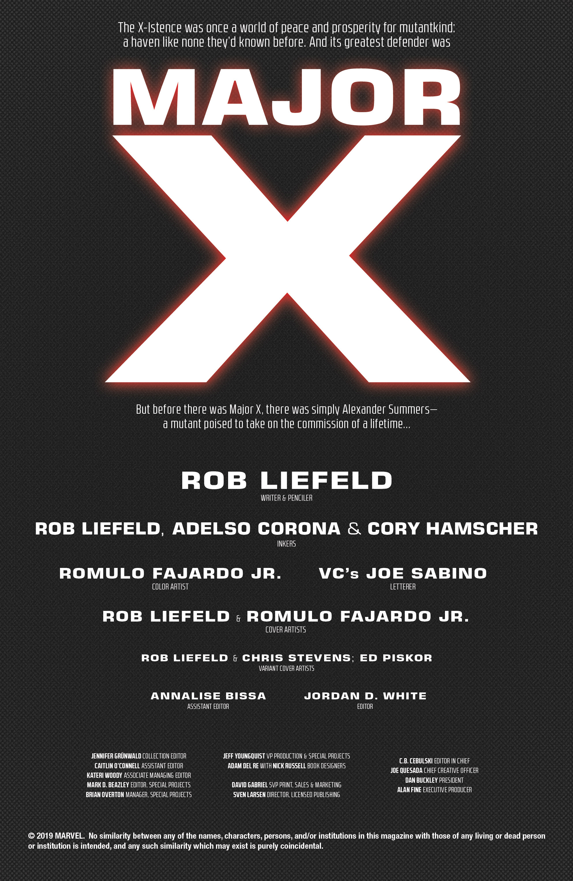 Major X (2019-): Chapter 0 - Page 2