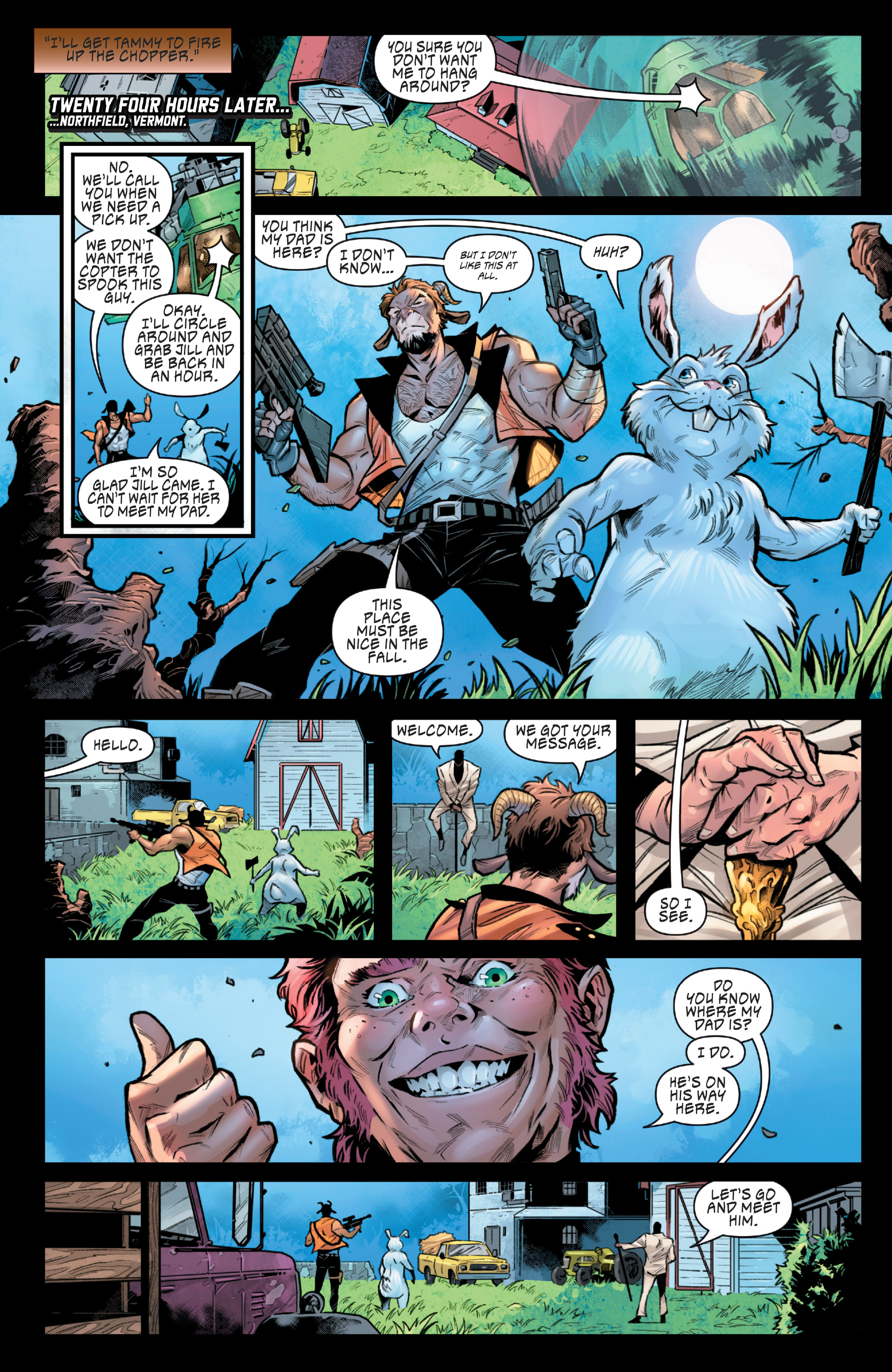 Man Goat and the Bunny Man 2023 Special: Chapter 1 - Page 9