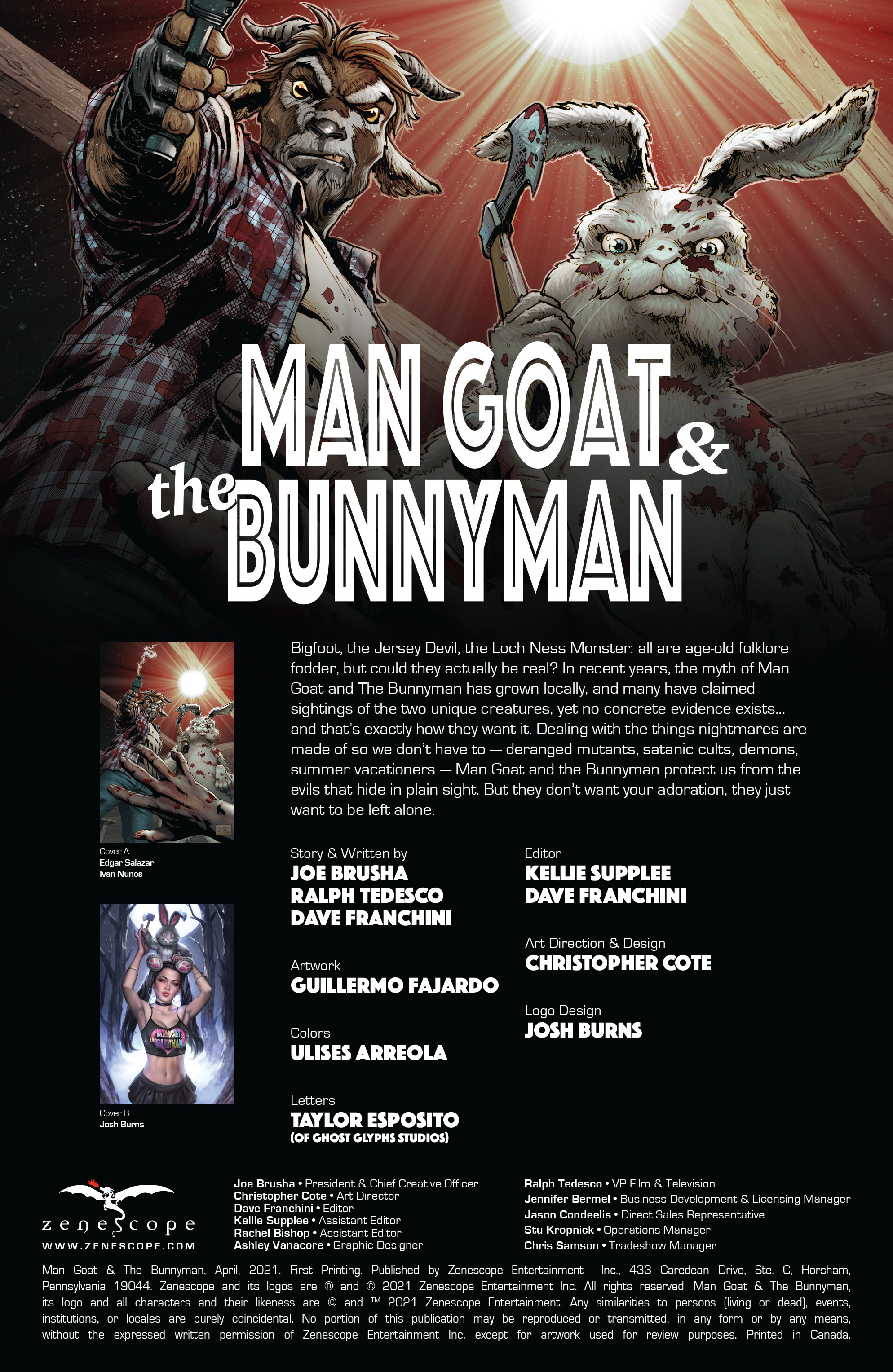 Man Goat & The Bunny Man (2021-): Chapter 1 - Page 2