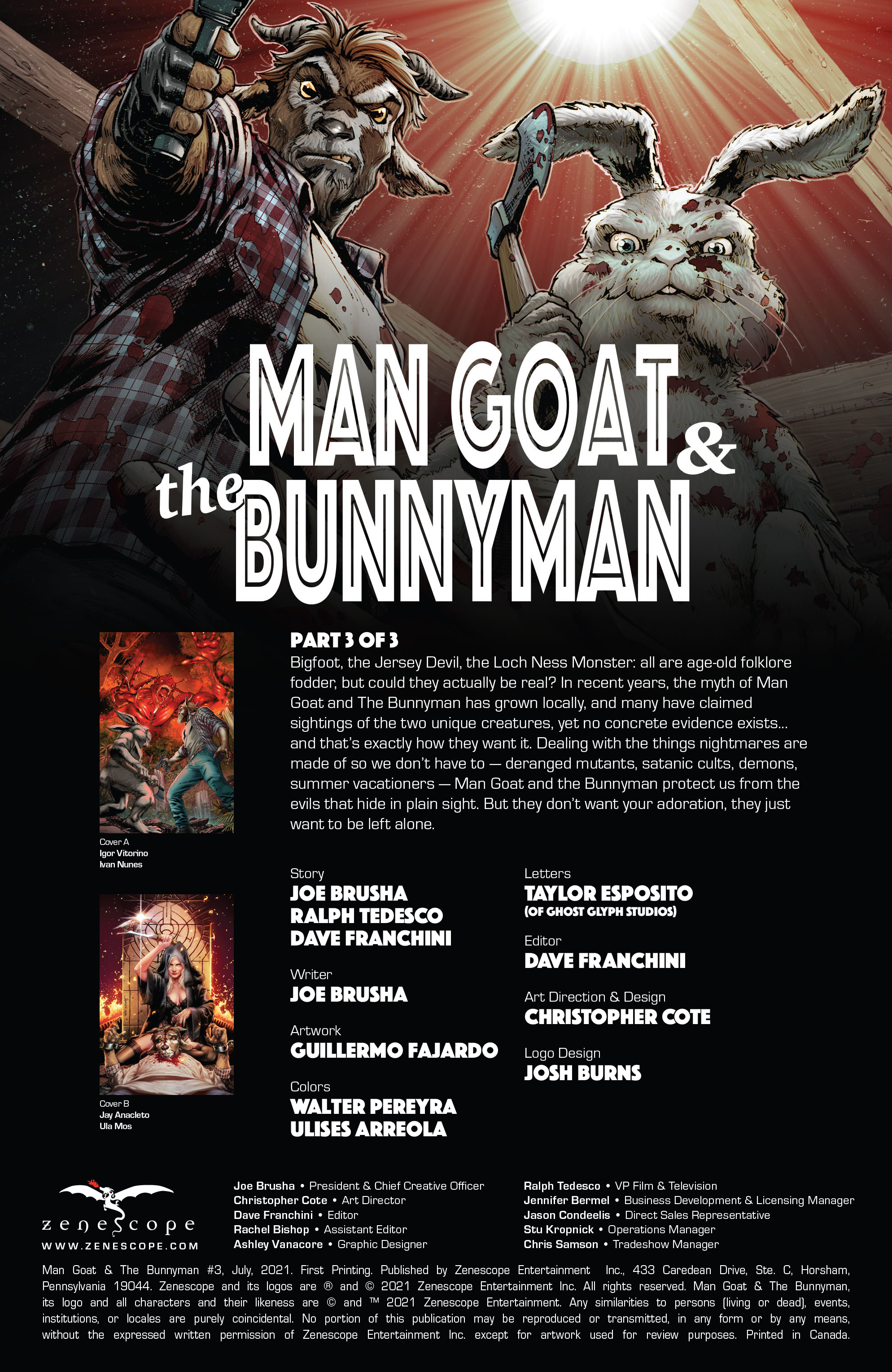 Man Goat & The Bunny Man (2021-): Chapter 3 - Page 2