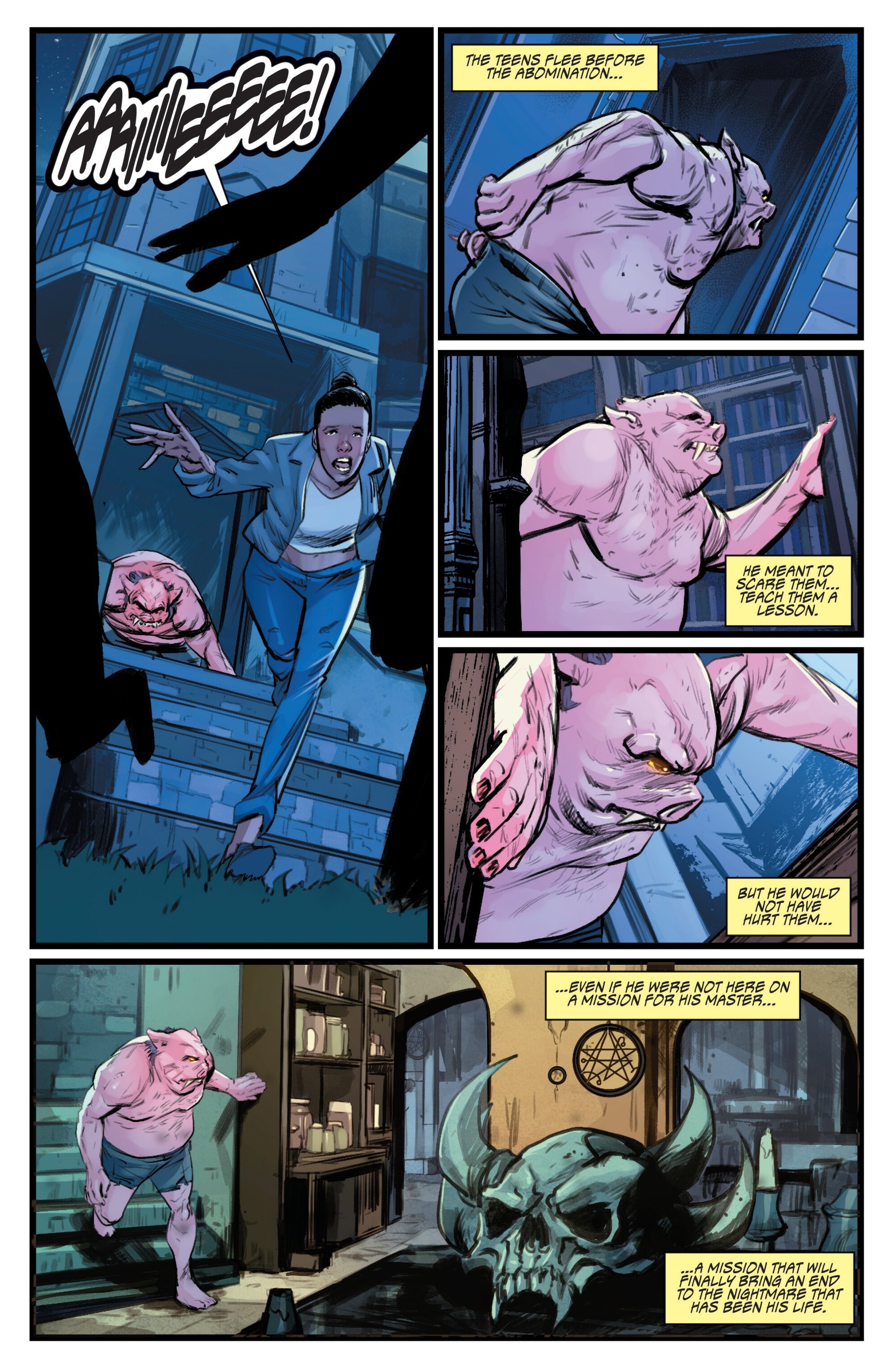 Man Goat & The Bunnyman: Beware of The Pigman (2024-): Chapter 1 - Page 7