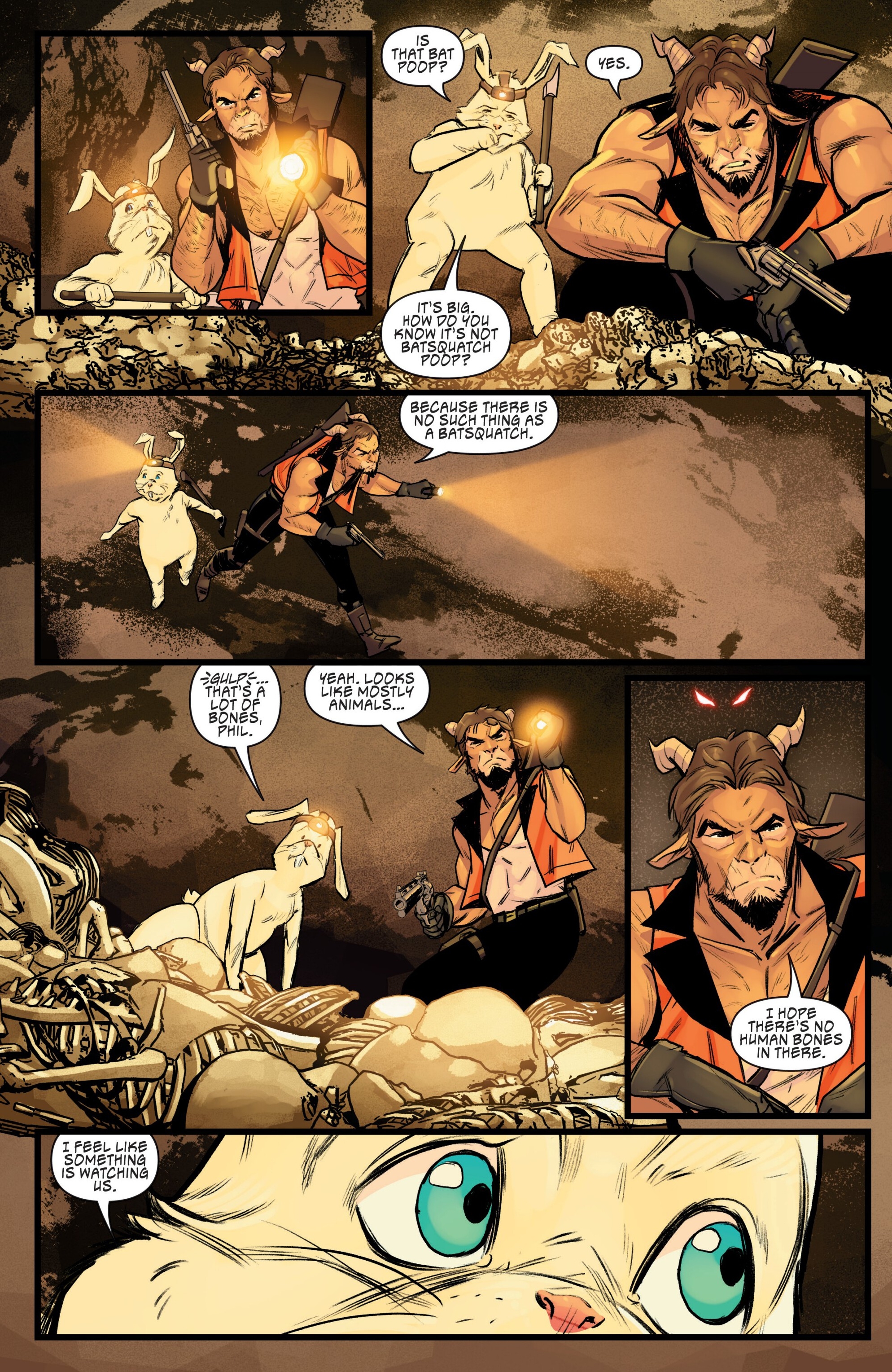 Man Goat & The Bunnyman: Beware of The Pigman (2024-): Chapter 1 - Page 9
