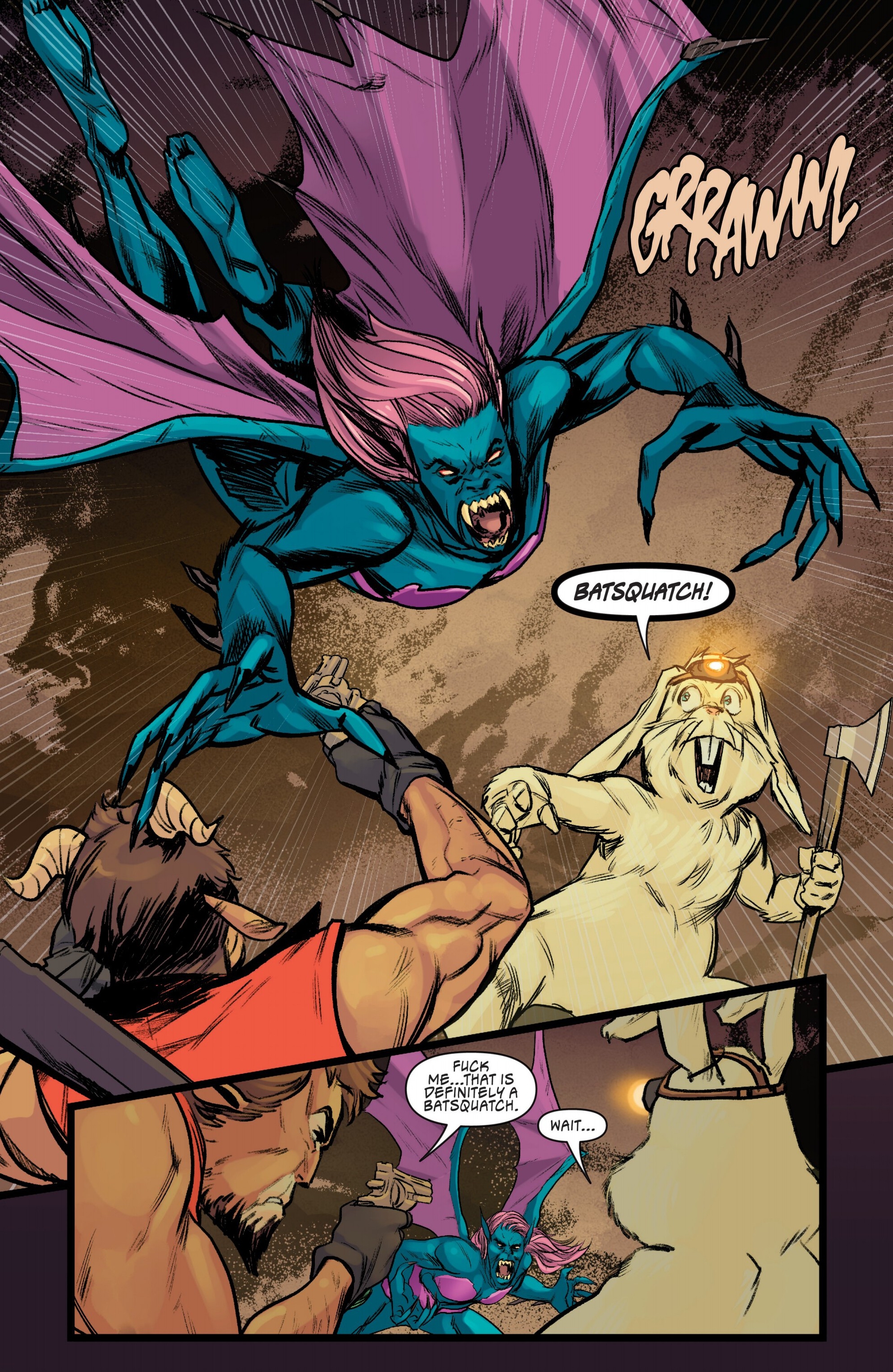 Man Goat & The Bunnyman: Beware of The Pigman (2024-): Chapter 1 - Page 10