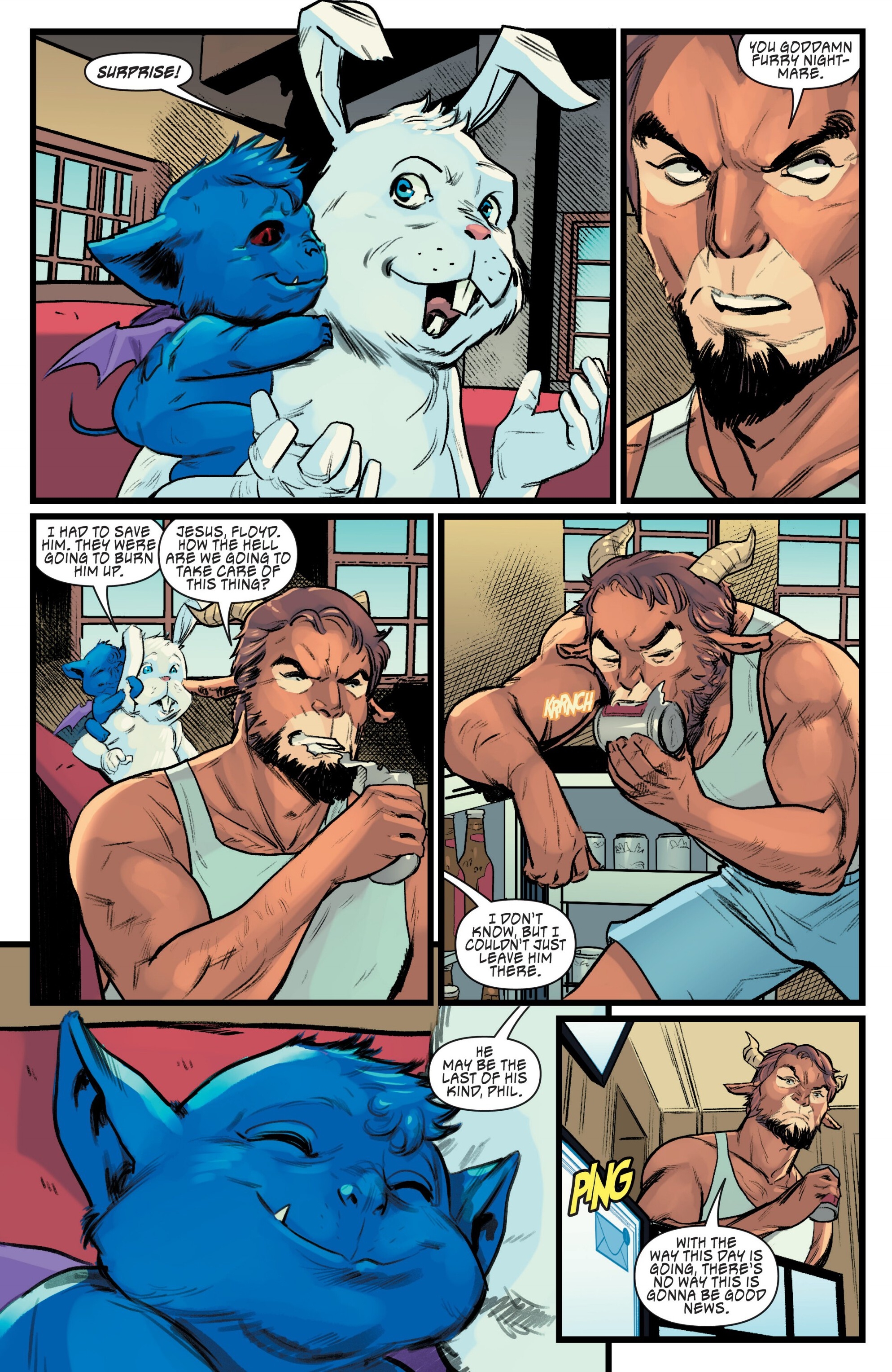 Man Goat & The Bunnyman: Beware of The Pigman (2024-): Chapter 1 - Page 19
