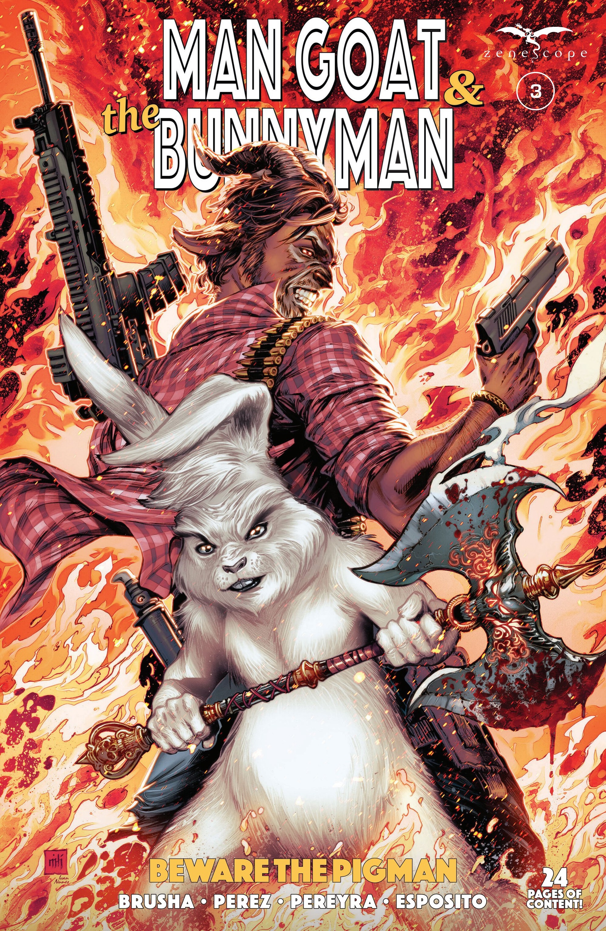 Man Goat & The Bunnyman: Beware of The Pigman (2024-): Chapter 3 - Page 1