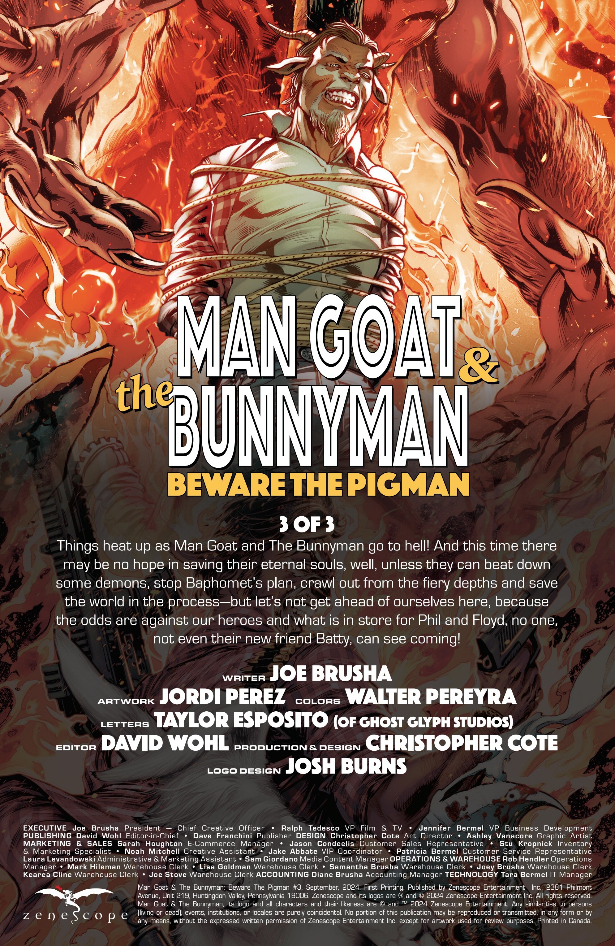 Man Goat & The Bunnyman: Beware of The Pigman (2024-): Chapter 3 - Page 2