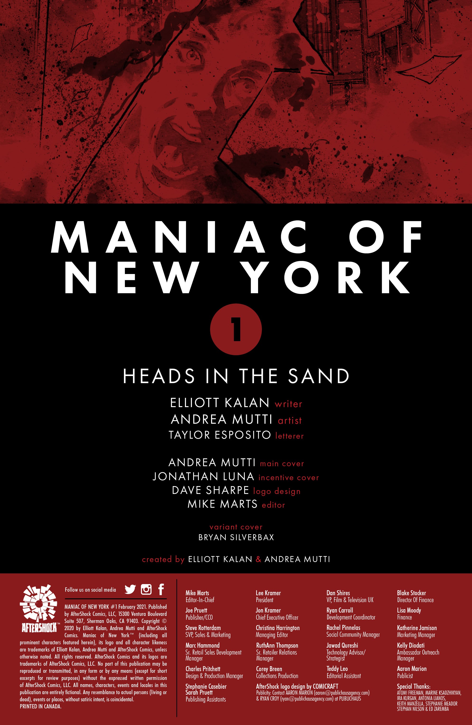 Maniac Of New York (2021-): Chapter 1 - Page 2