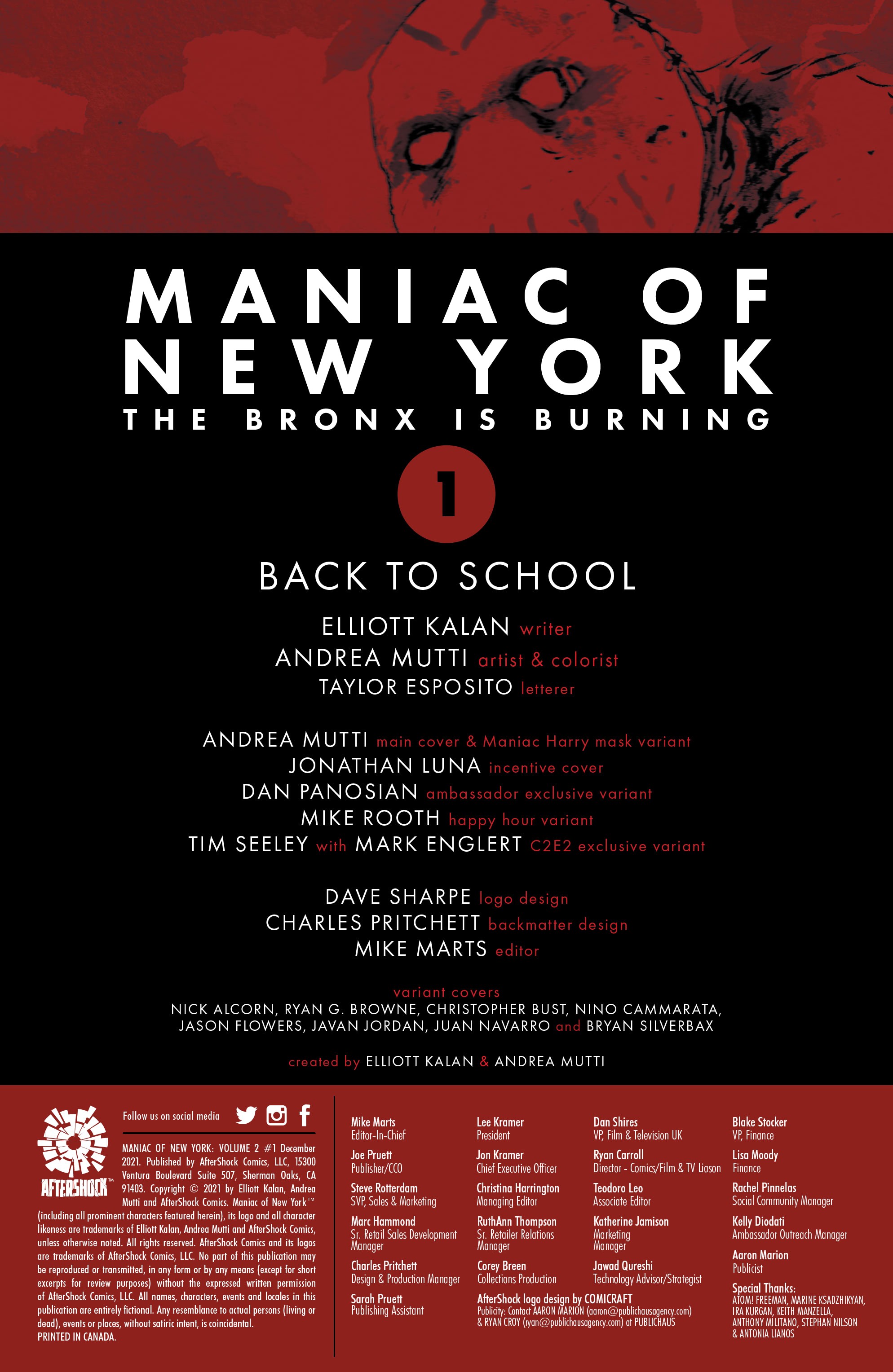 Maniac Of New York Vol. 2: The Bronx is Burning (2021): Chapter 1 - Page 2