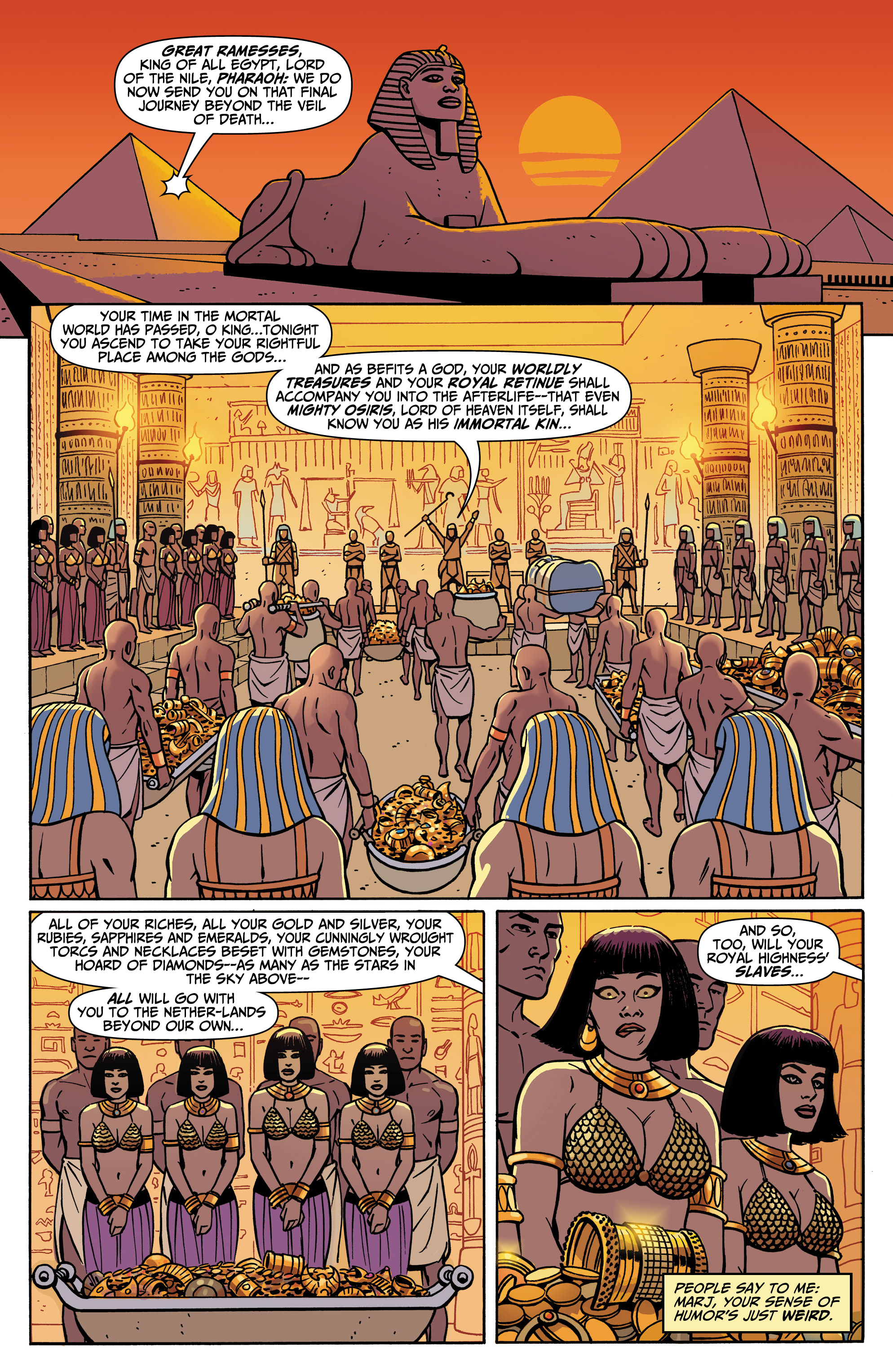 Marjorie Finnegan, Temporal Criminal (2021-): Chapter 1 - Page 2