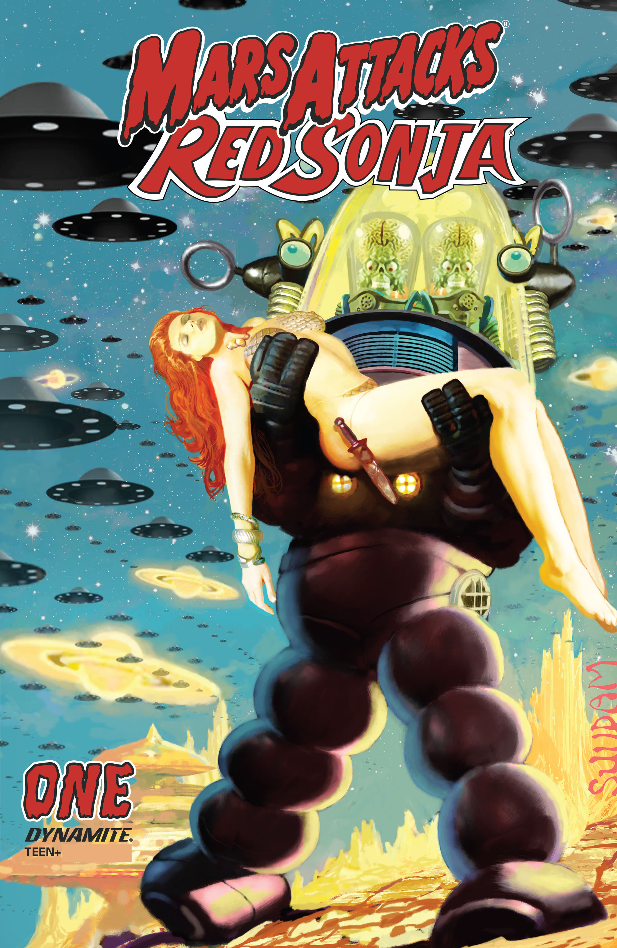 Mars Attacks - Red Sonja (2020): Chapter 1 - Page 3