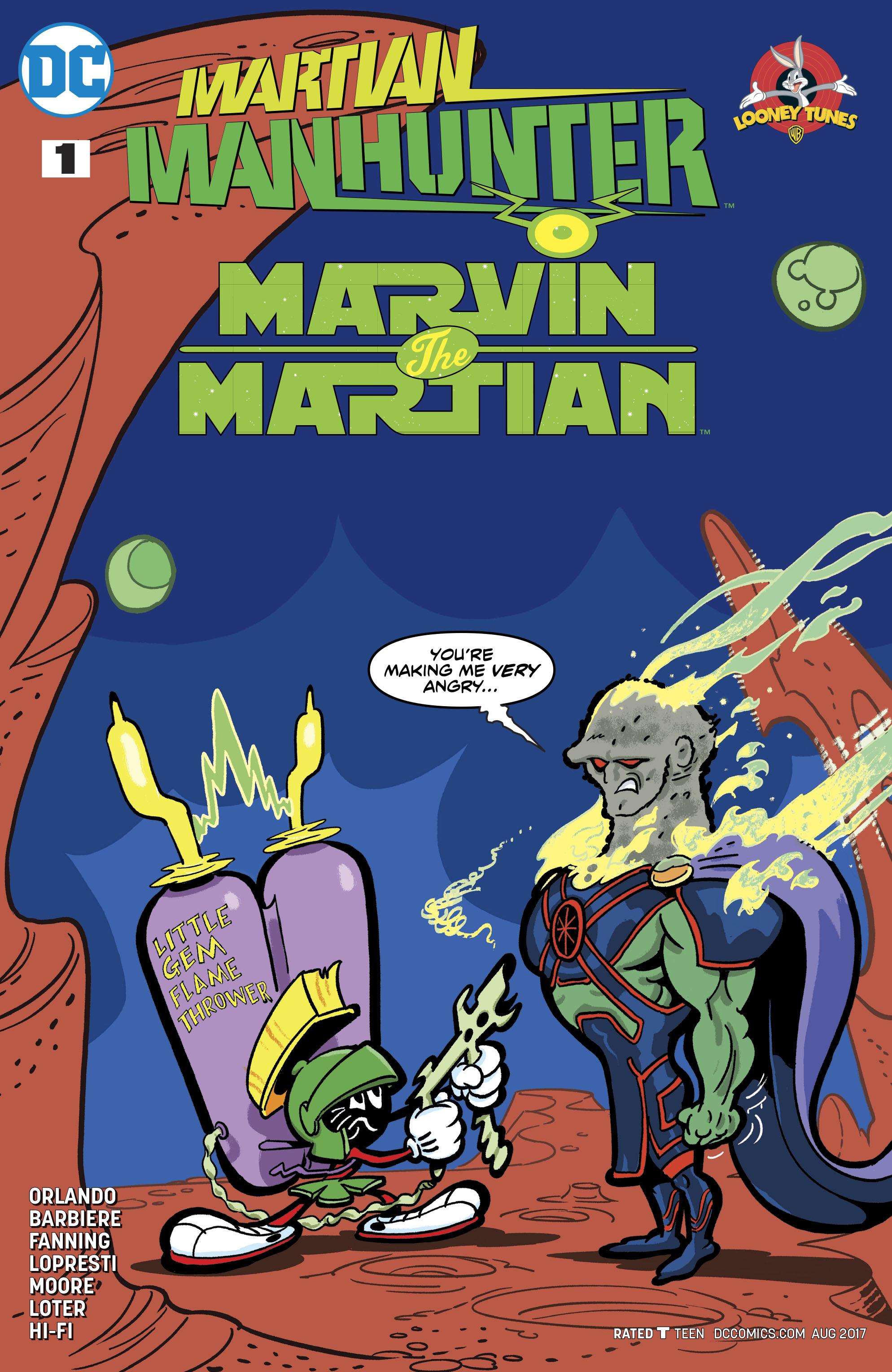 Martian Manhunter/Marvin the Martian Special (2017): Chapter 1 - Page 3