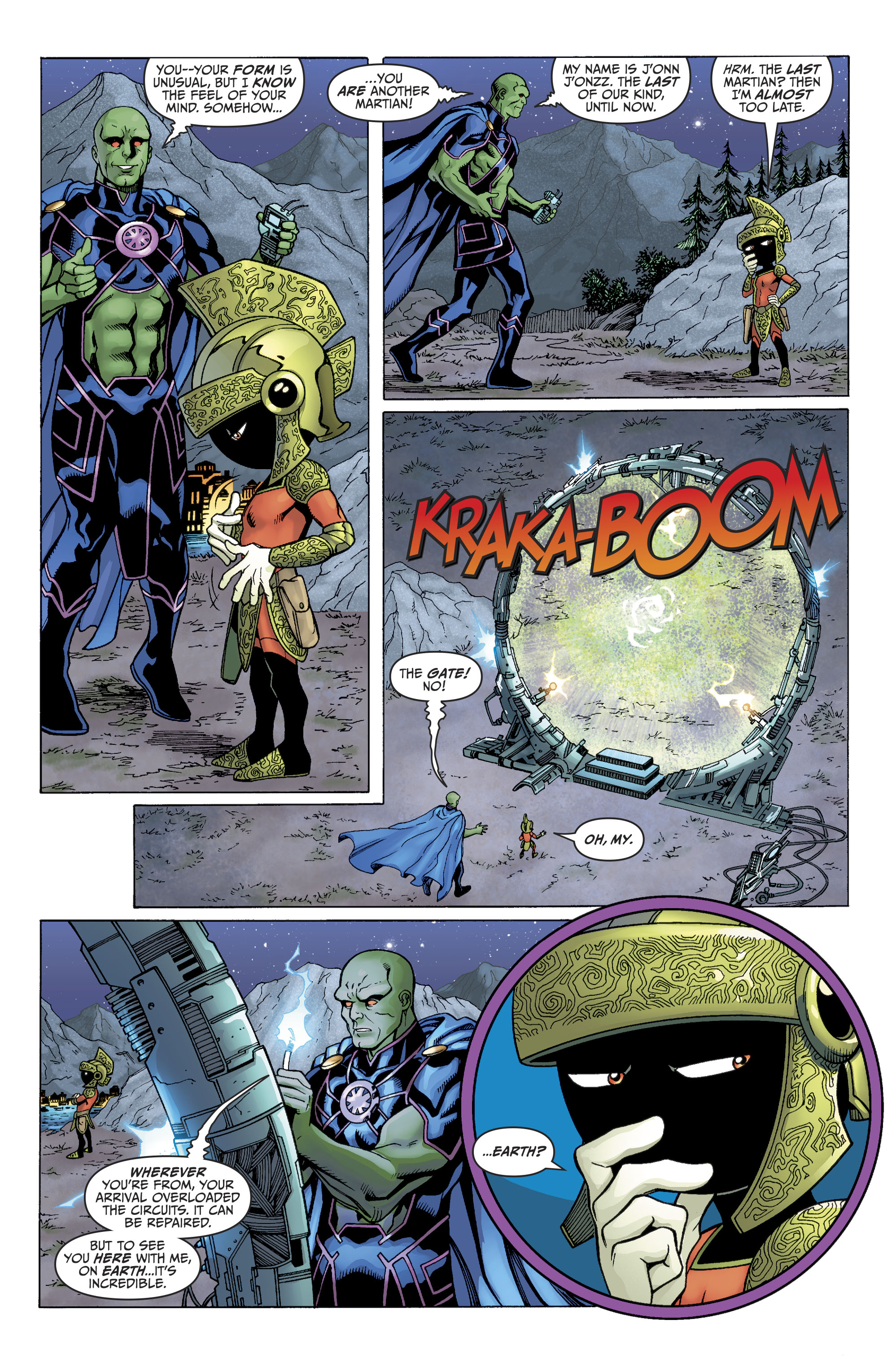 Martian Manhunter/Marvin the Martian Special (2017): Chapter 1 - Page 8