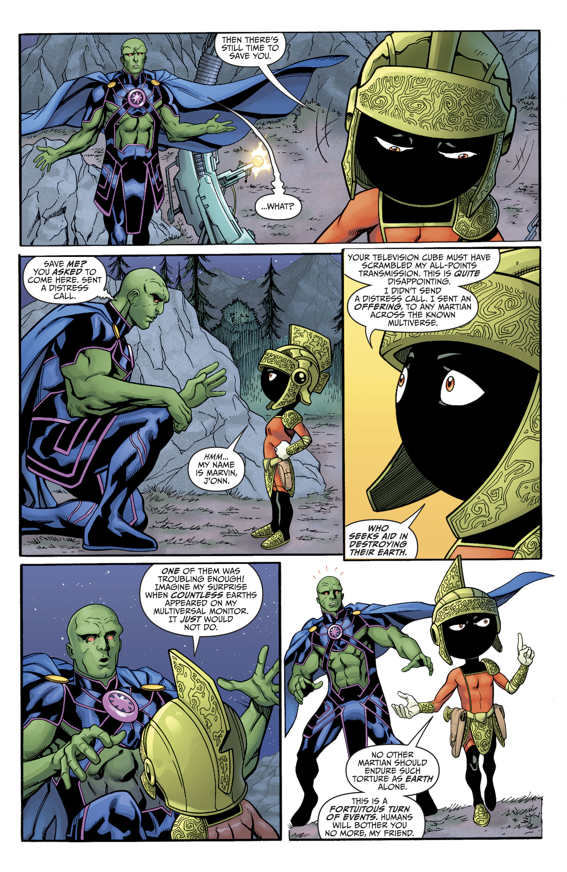 Martian Manhunter/Marvin the Martian Special (2017): Chapter 1 - Page 9
